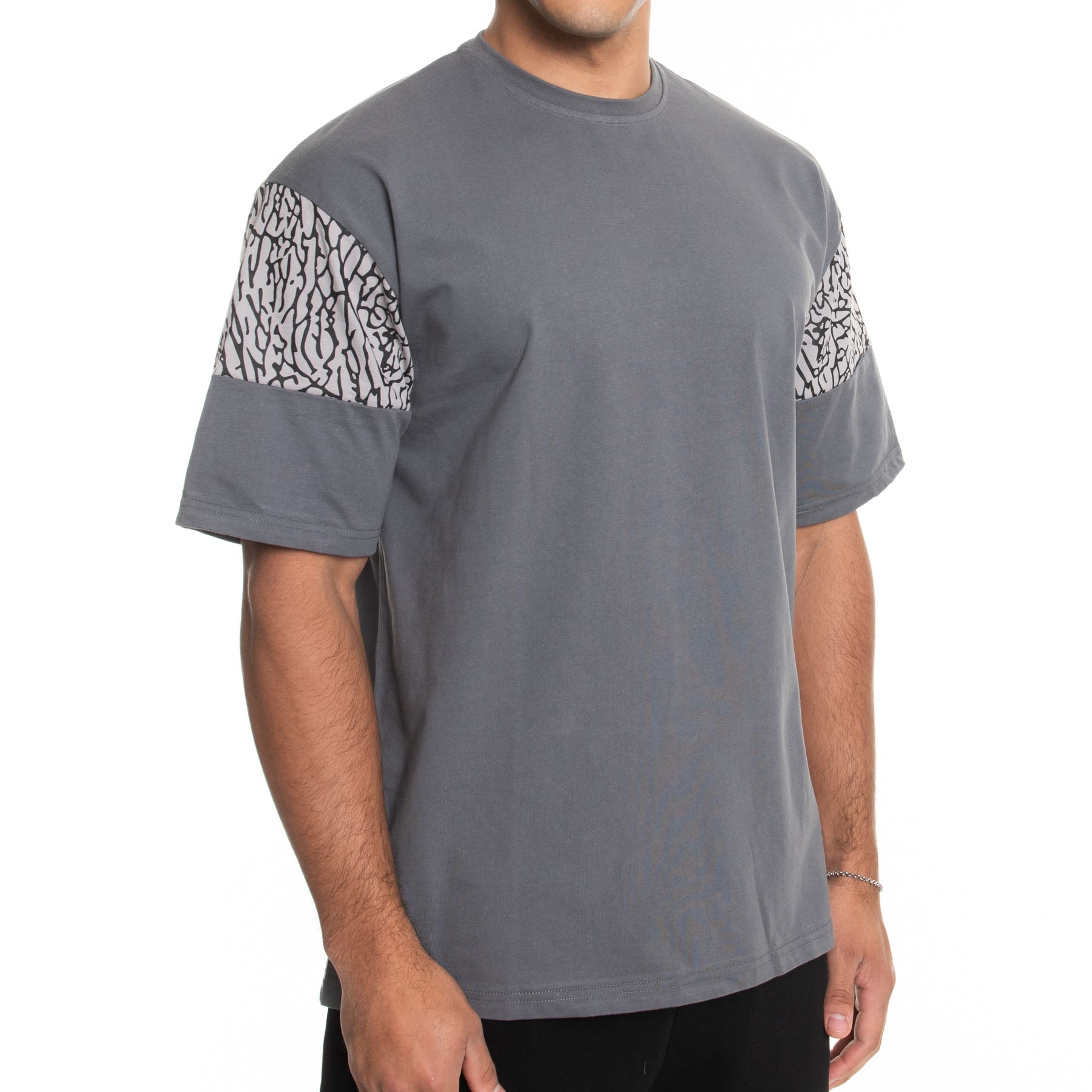 Crackle Panel T-Shirt