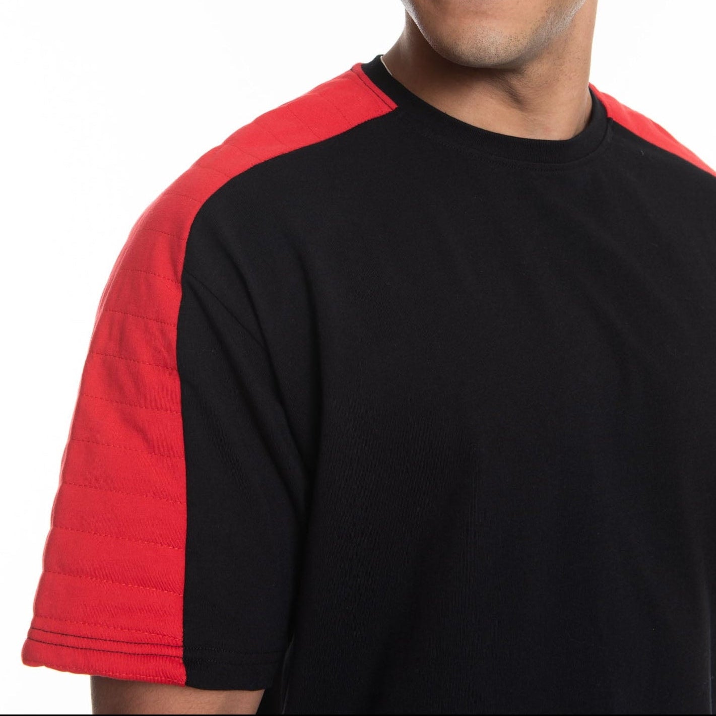 Quilted Sleeve T-Shirt