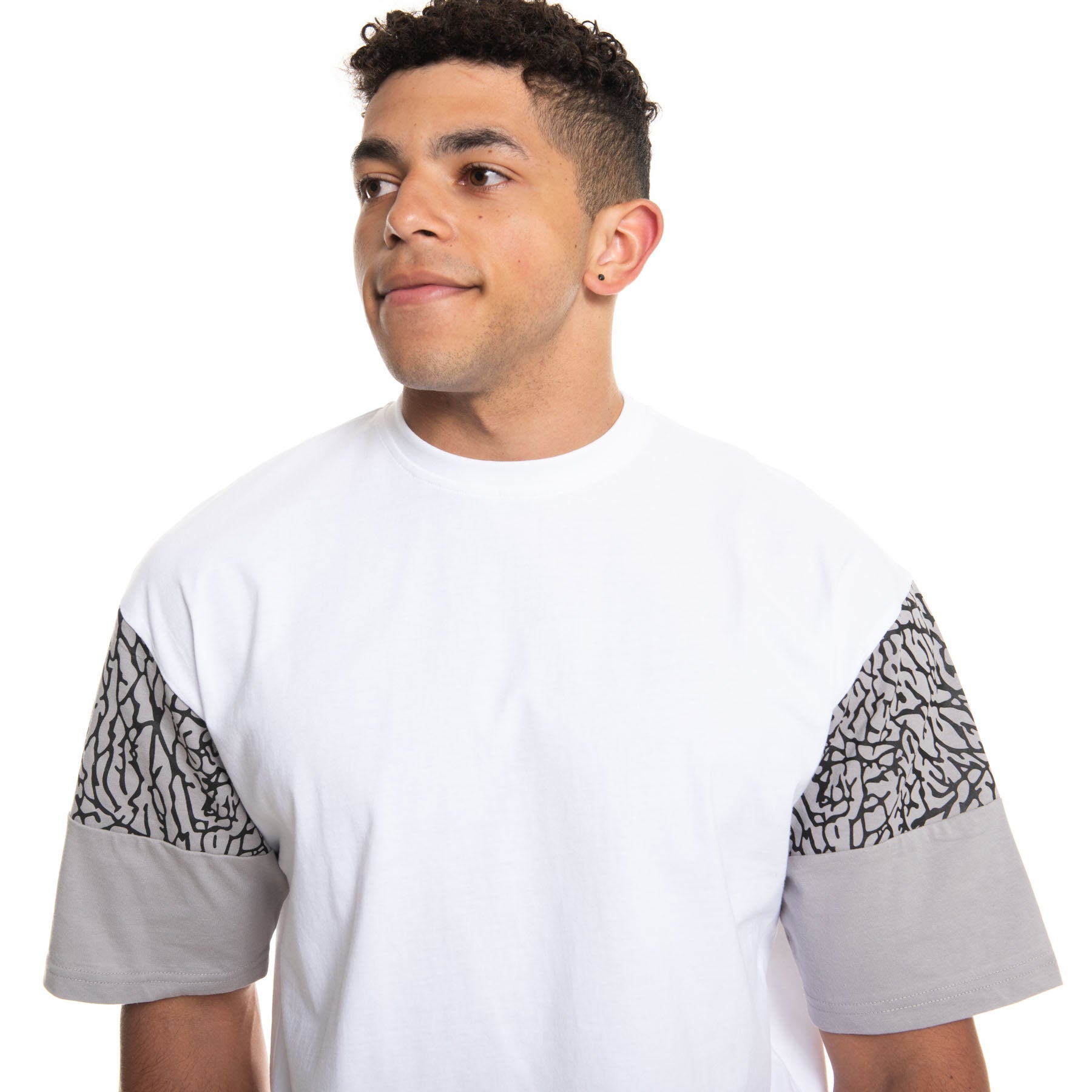 Crackle Panel T-Shirt