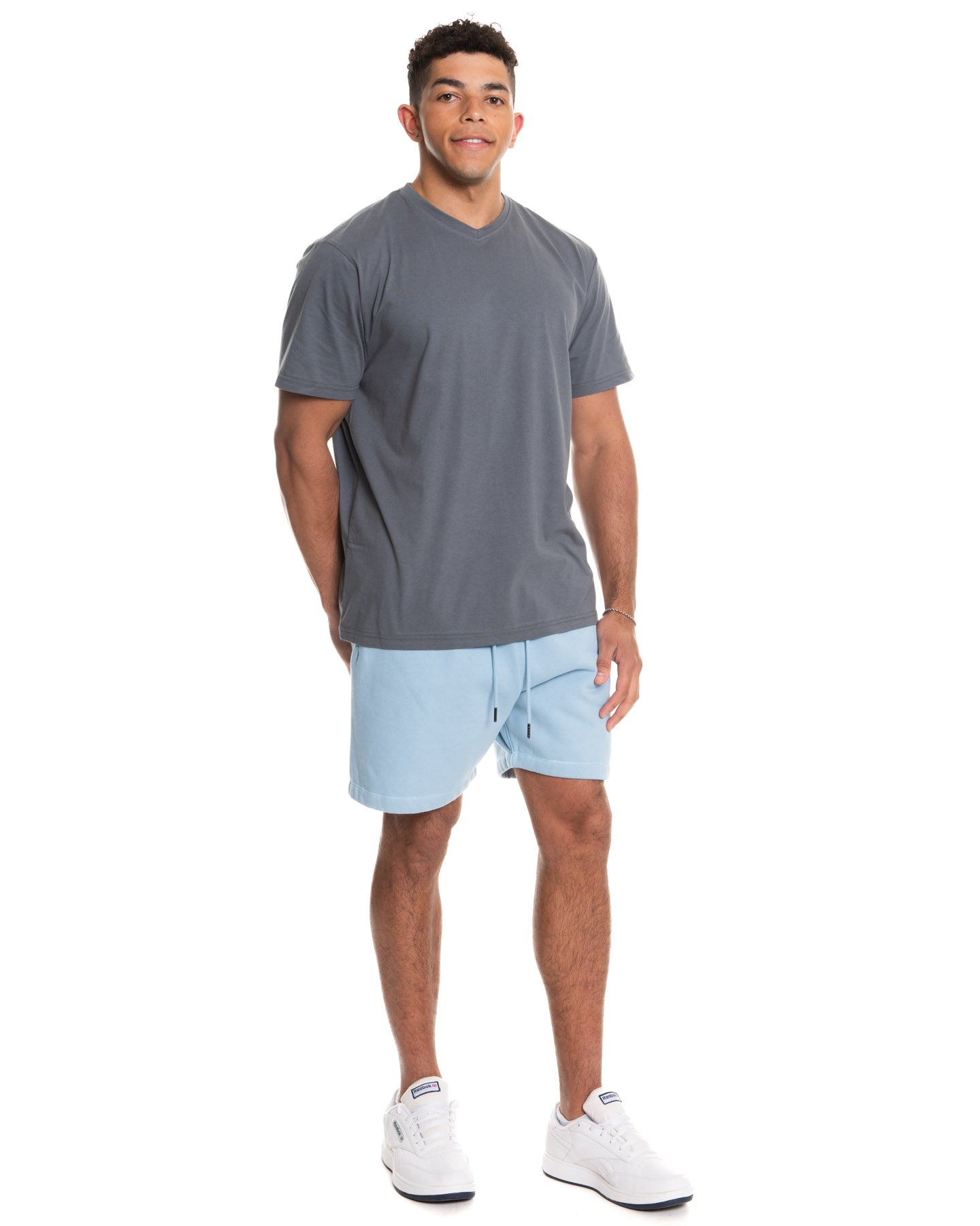 Fitted Vee Neck T-Shirt - SS25