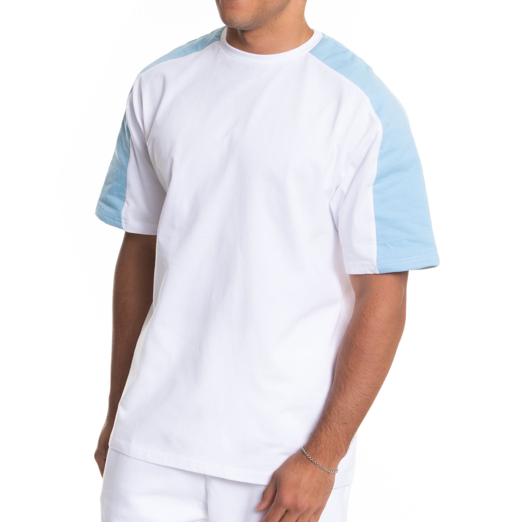 Quilted Sleeve T-Shirt