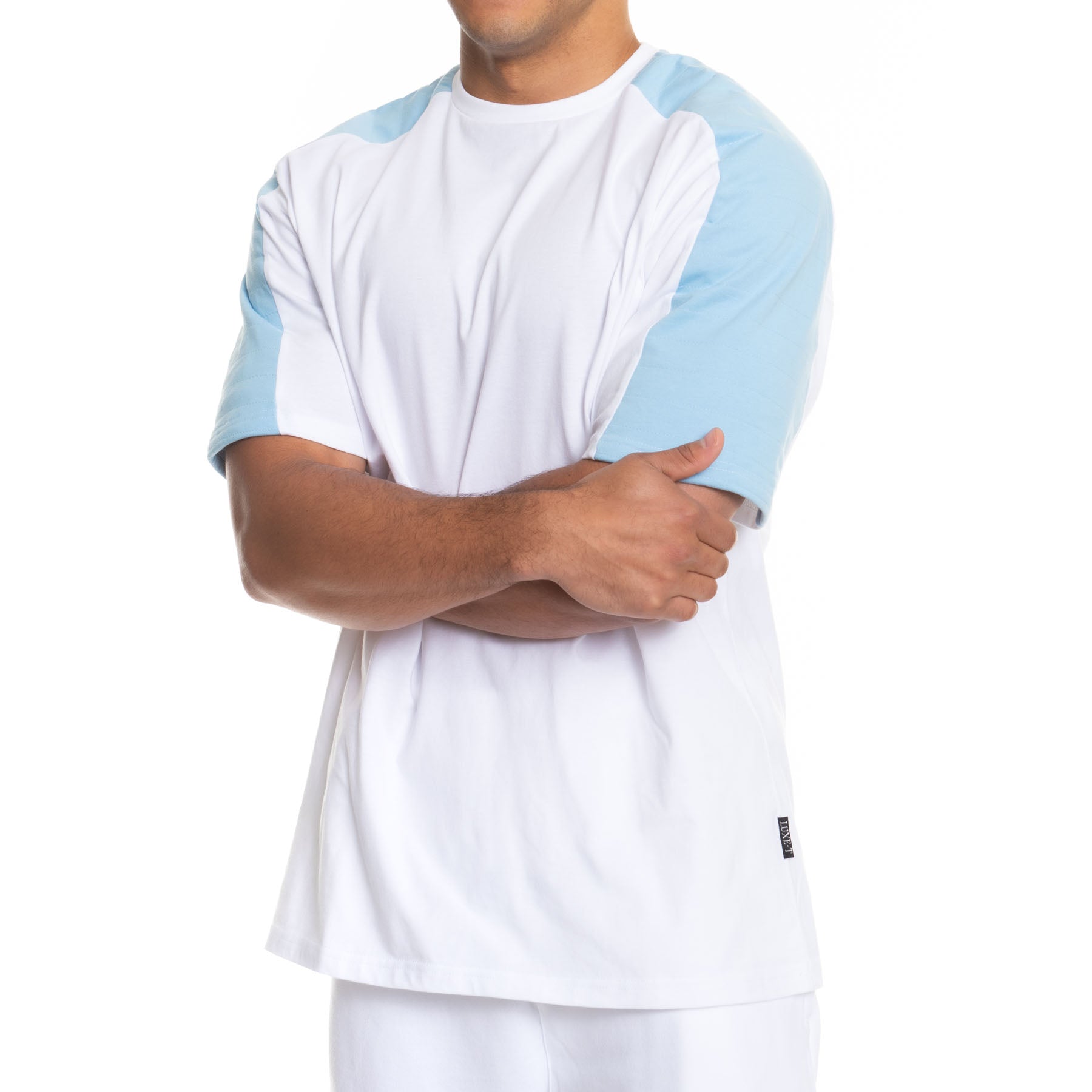 Quilted Sleeve T-Shirt