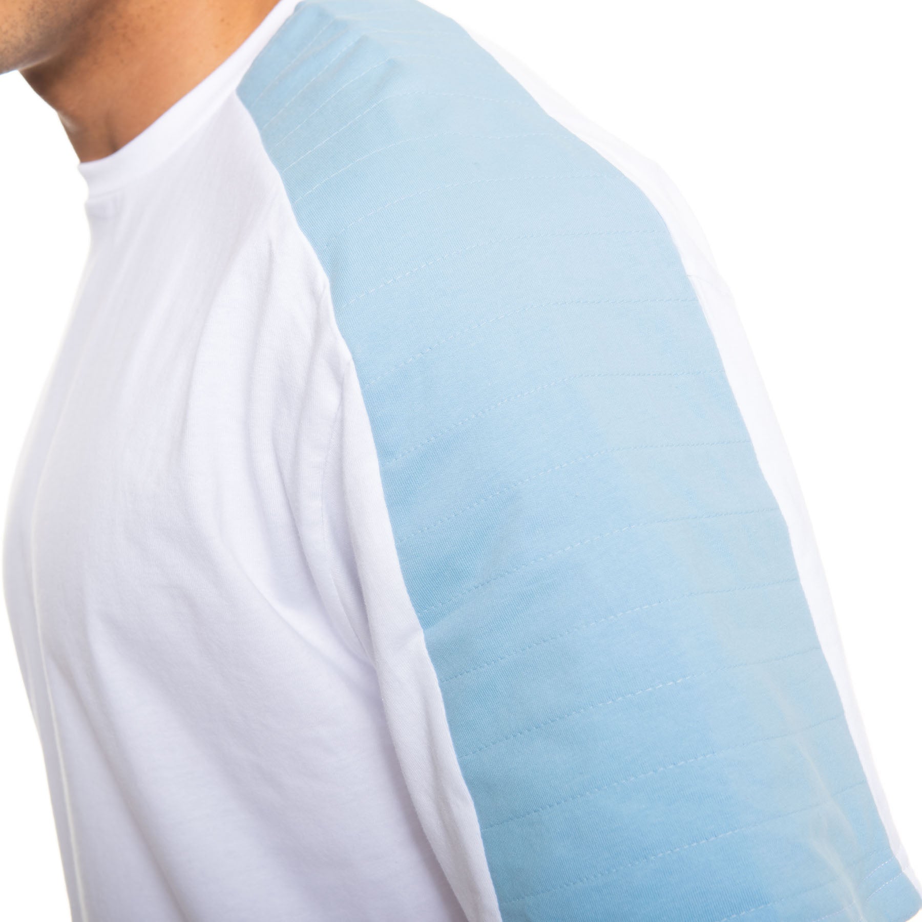 Quilted Sleeve T-Shirt