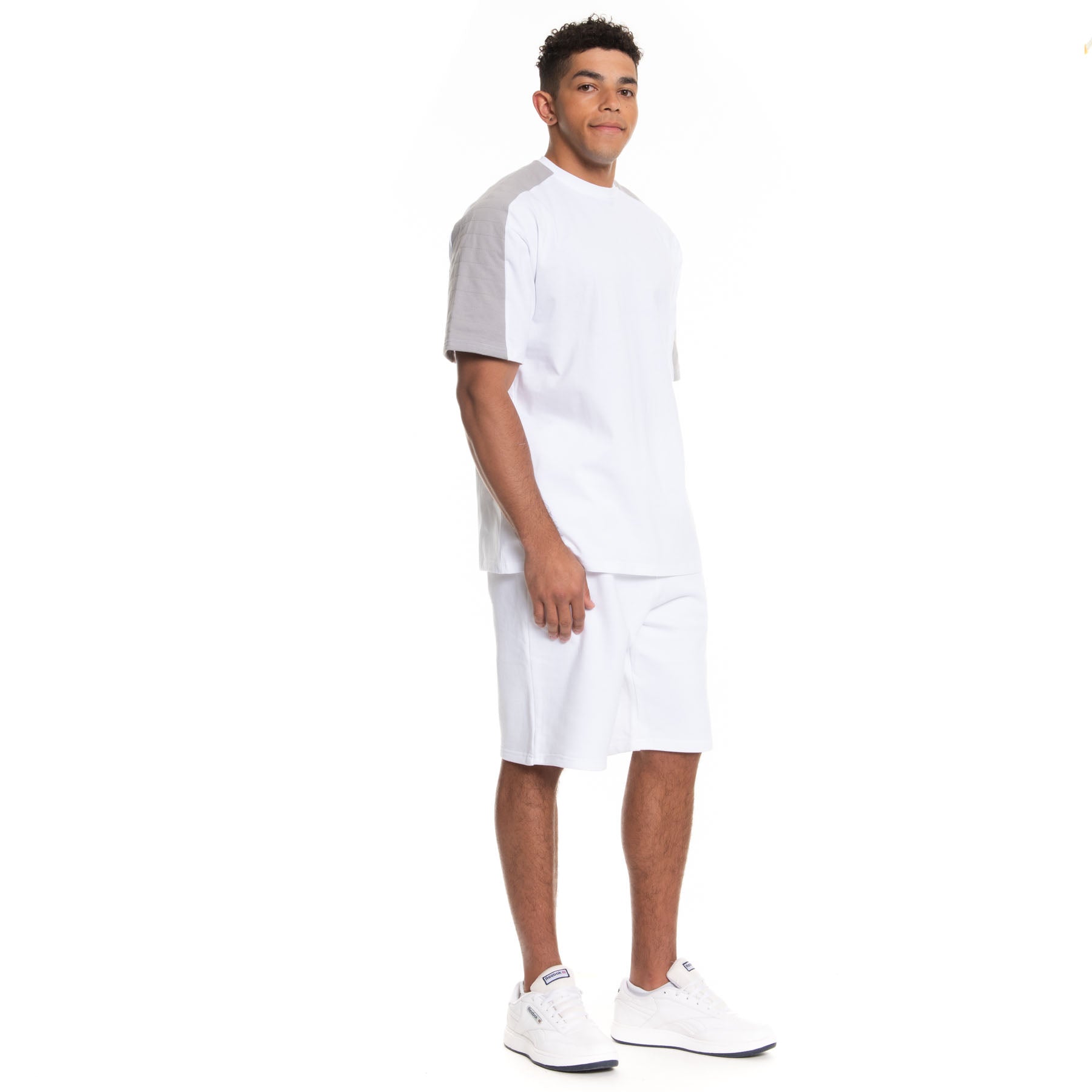 Quilted Sleeve T-Shirt