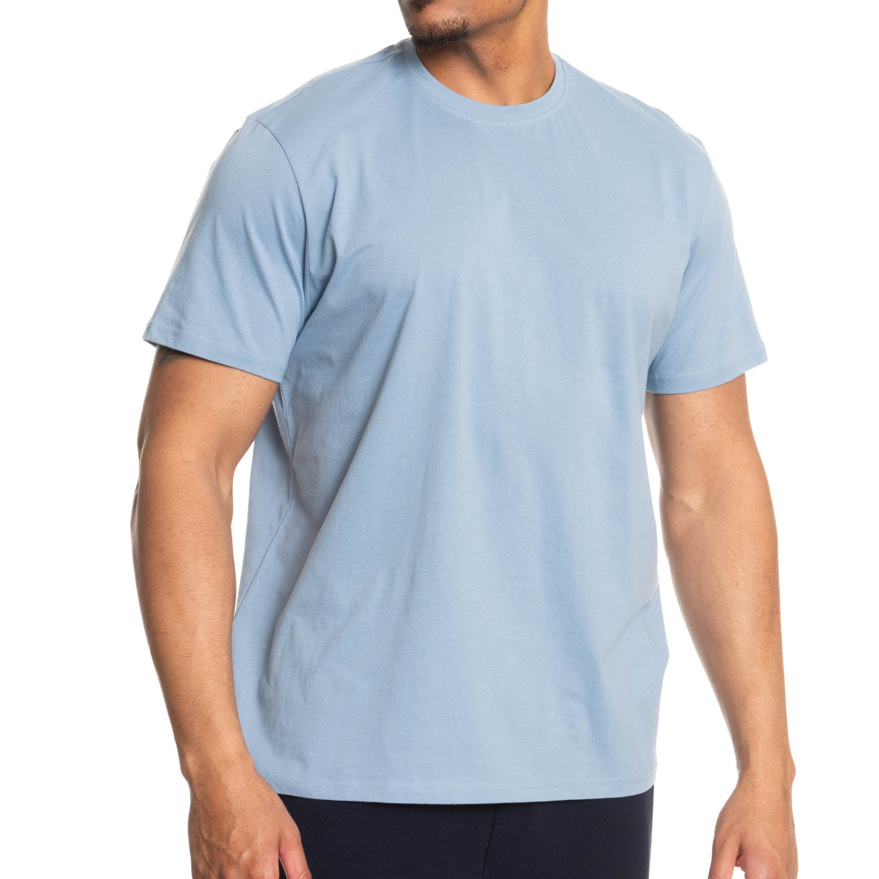 Fitted Crew Neck T-Shirt