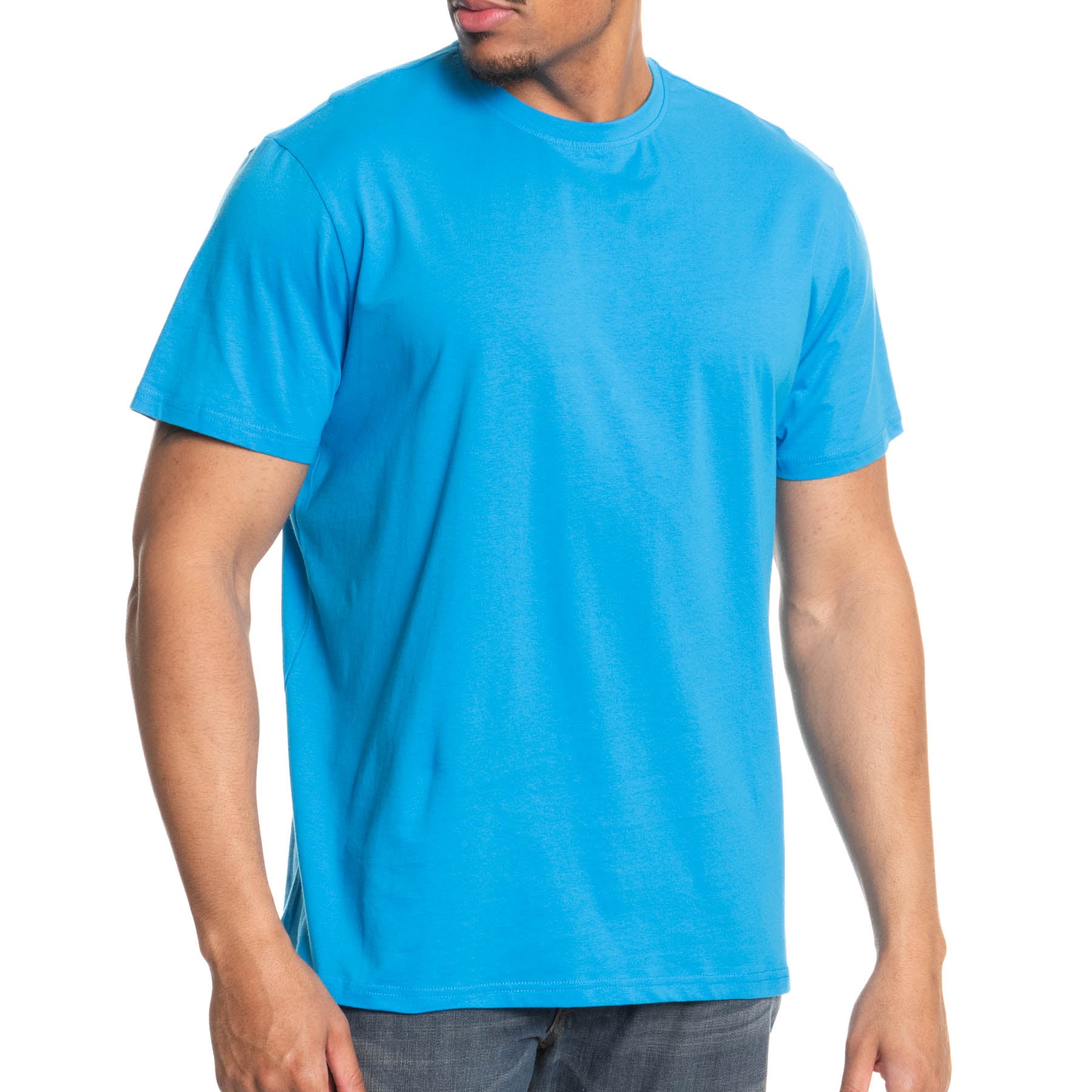 Fitted Crew Neck T-Shirt