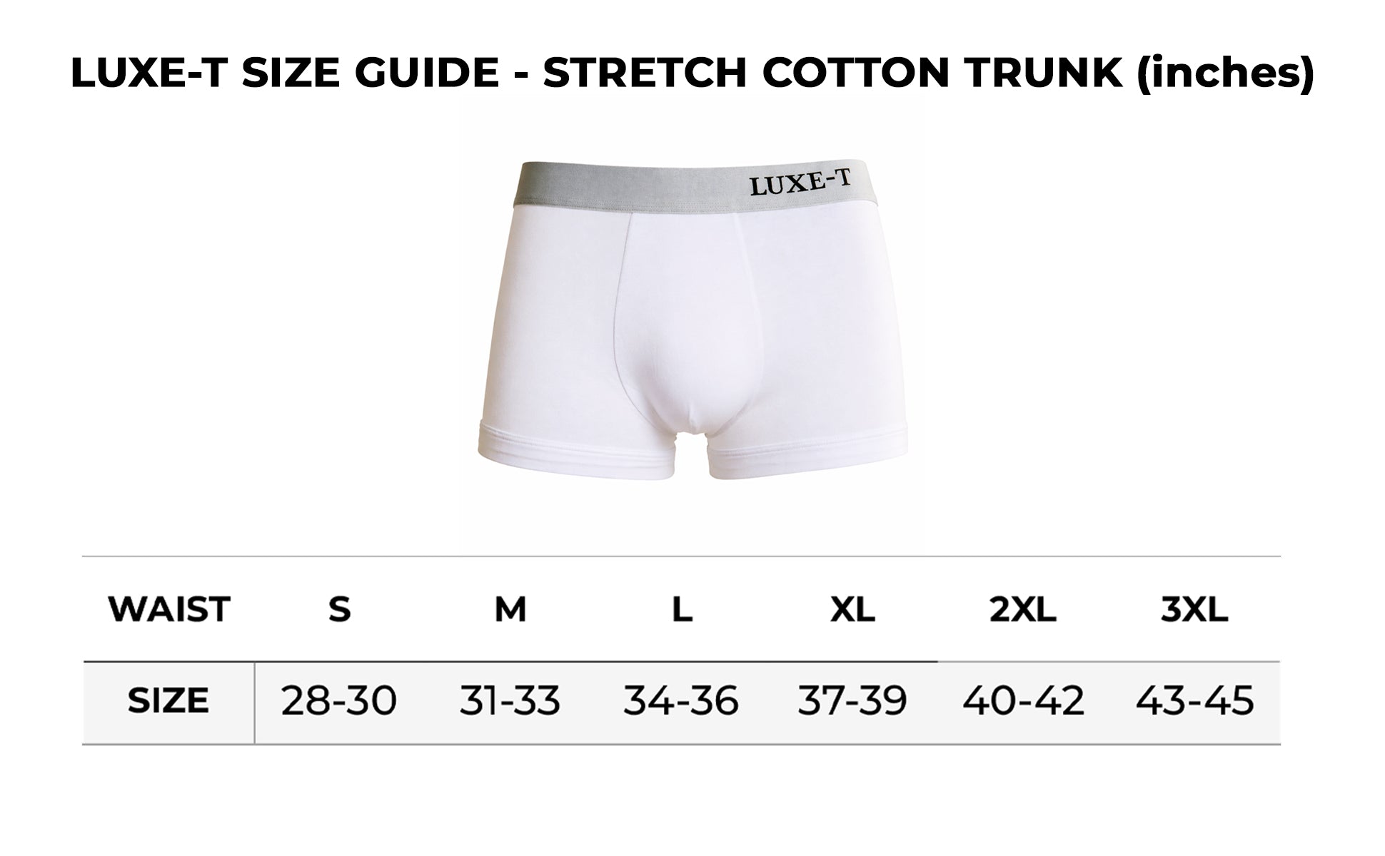 Premium Cotton Stretch Trunk Boxer Briefs
