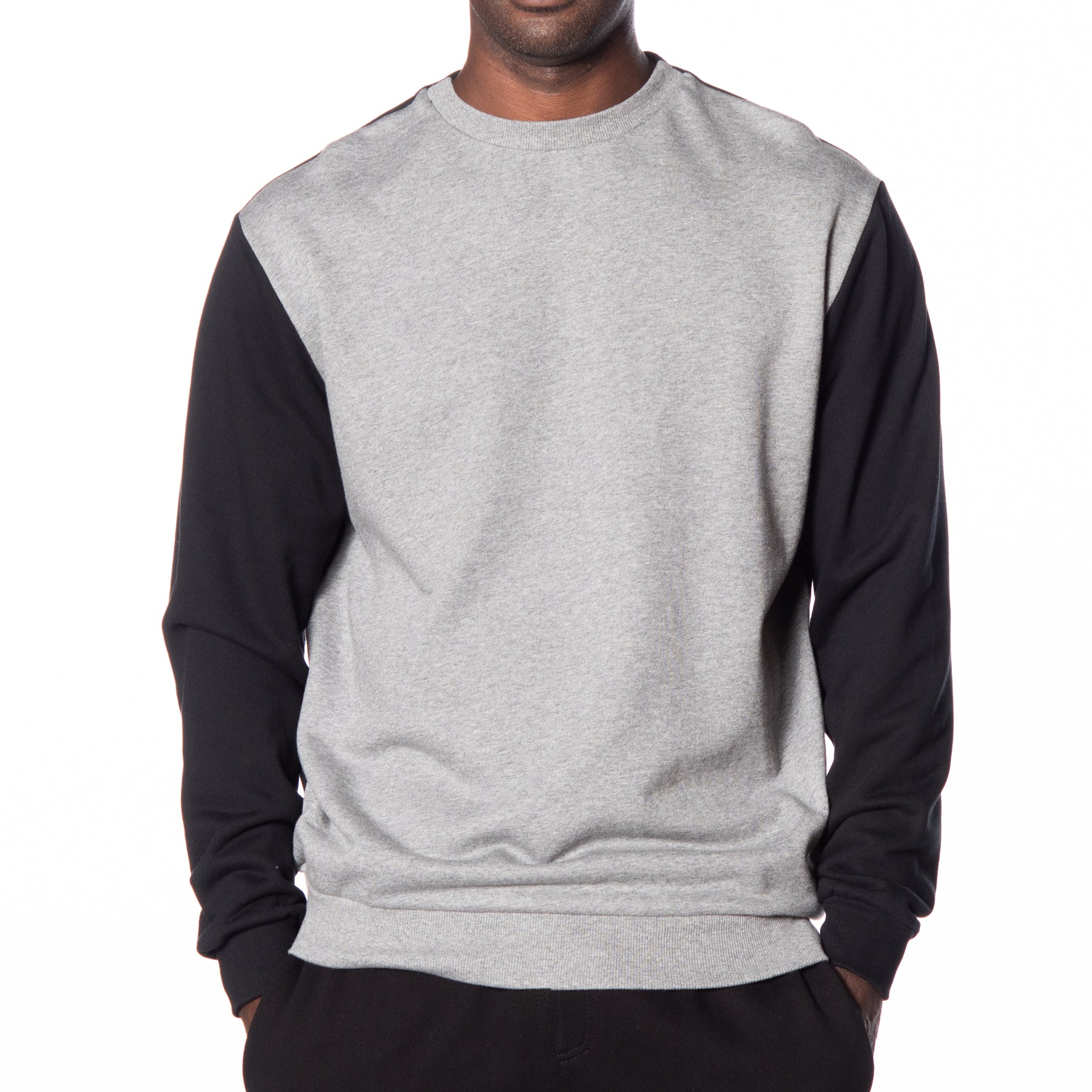 Color Block French Terry Pullover