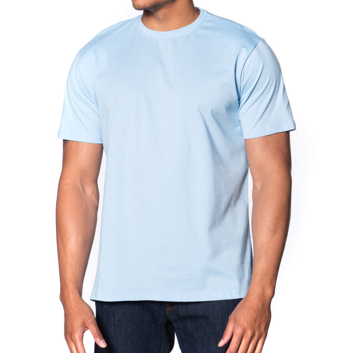 Fitted Crew Neck T-Shirt