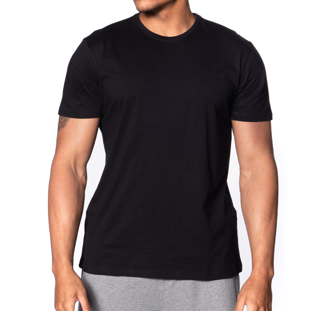 Fitted Crew Neck T-Shirt