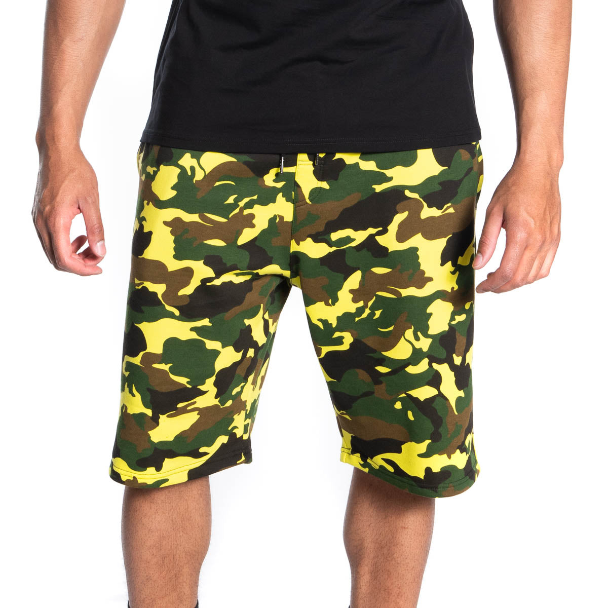 Camo French Terry Shorts