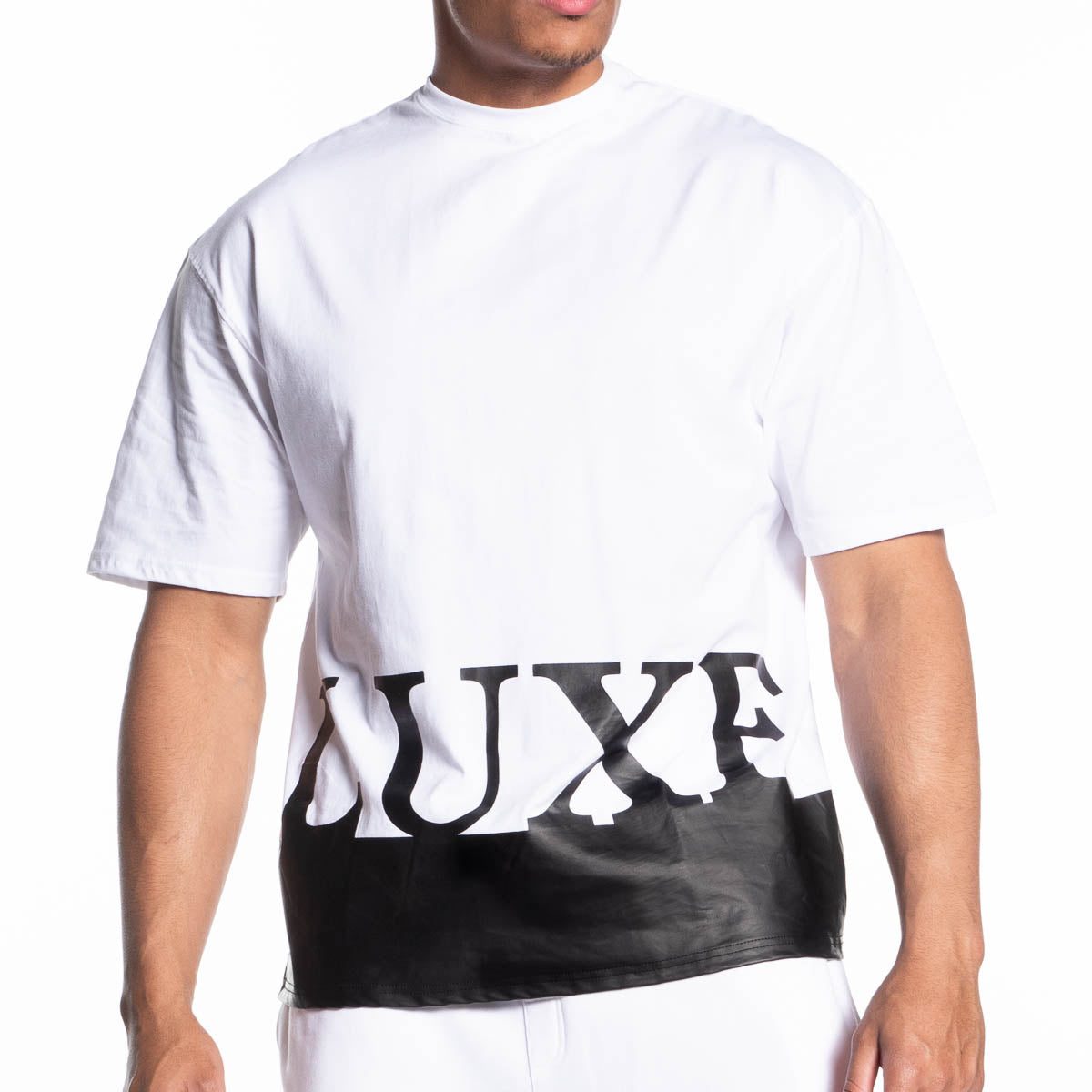 LUXE Hem Print T-Shirt