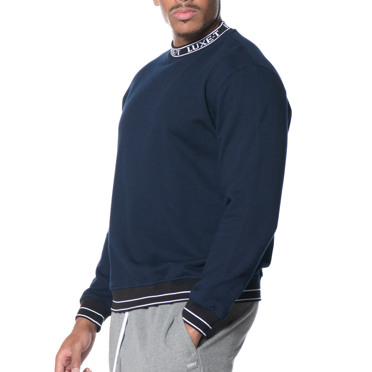 Logo Collar Sweatshirt