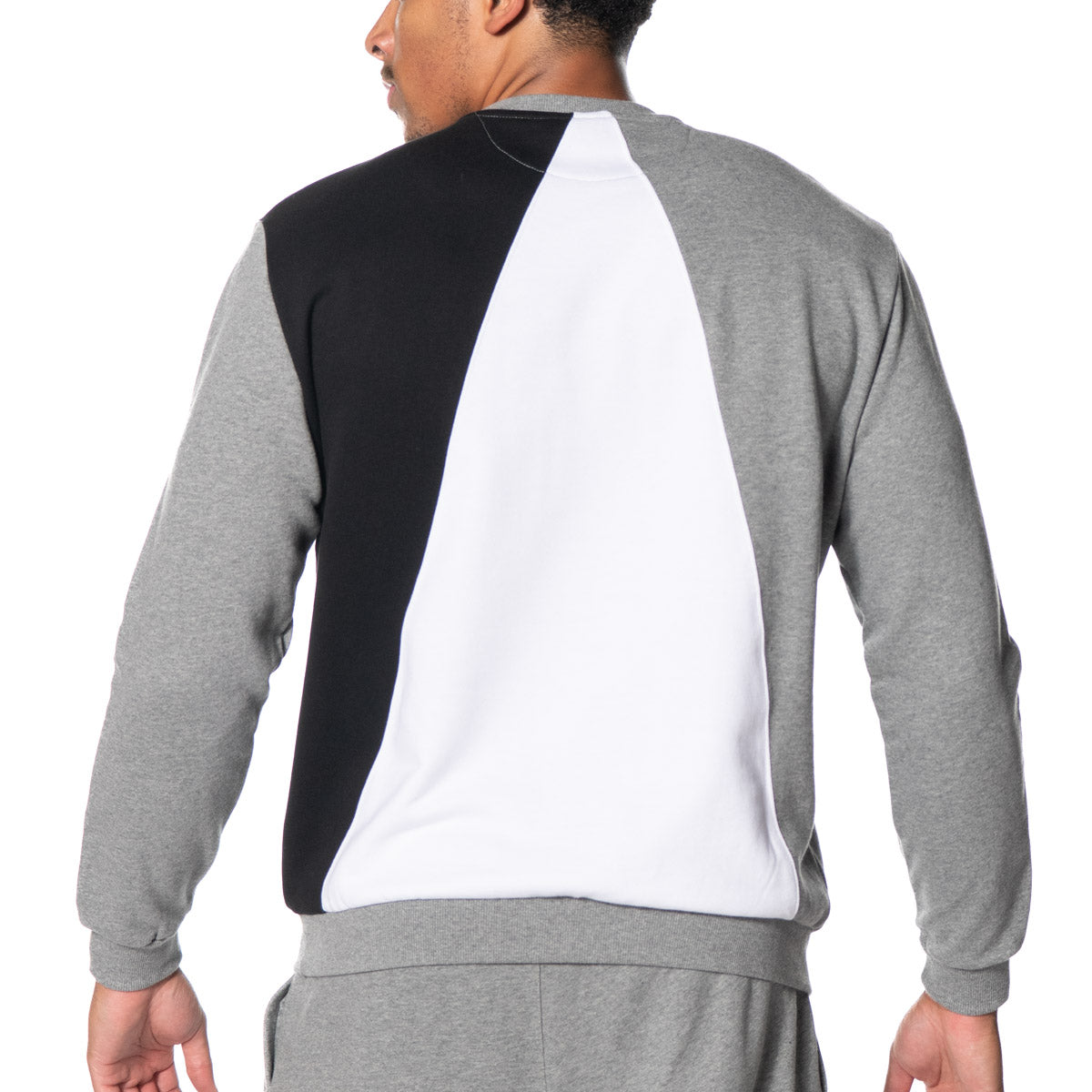 Triangle Color Block Sweatshirt