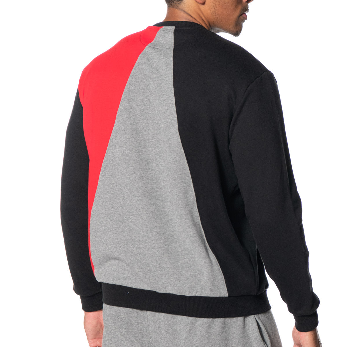 Triangle Color Block Sweatshirt