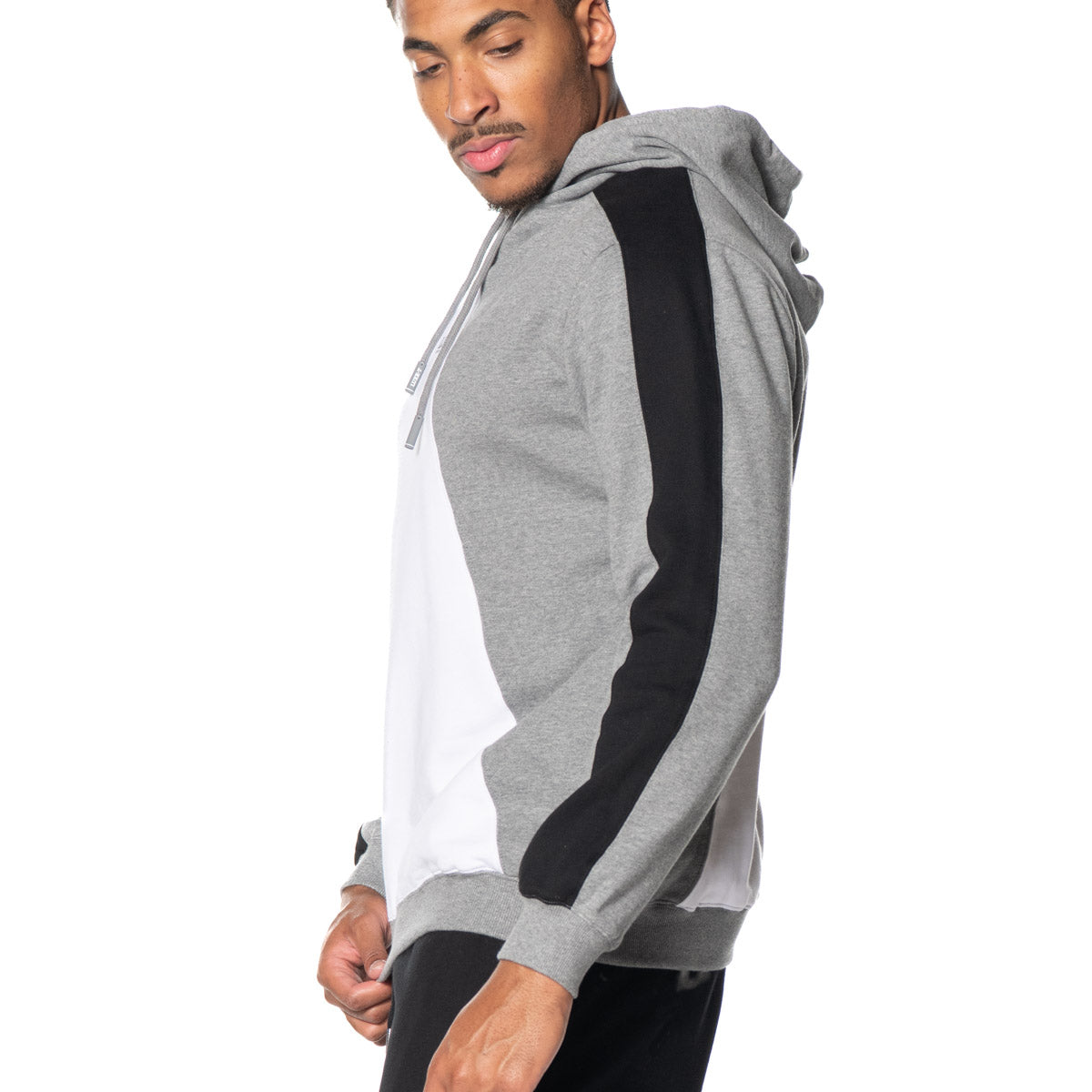 Triangle Color Block Hoodie