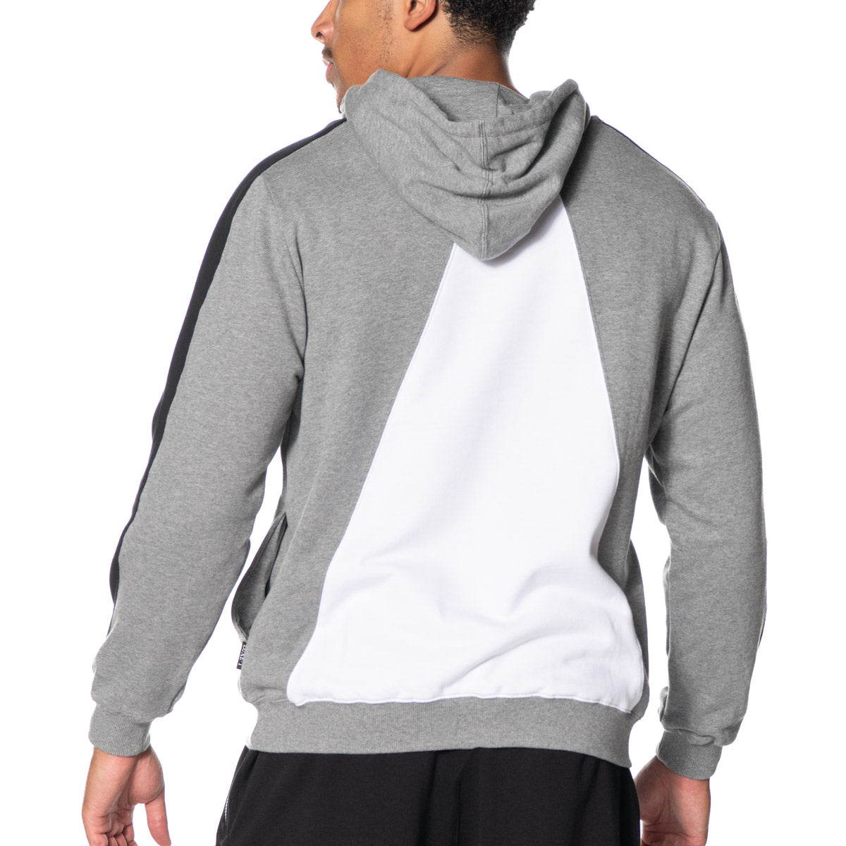 Triangle Color Block Hoodie