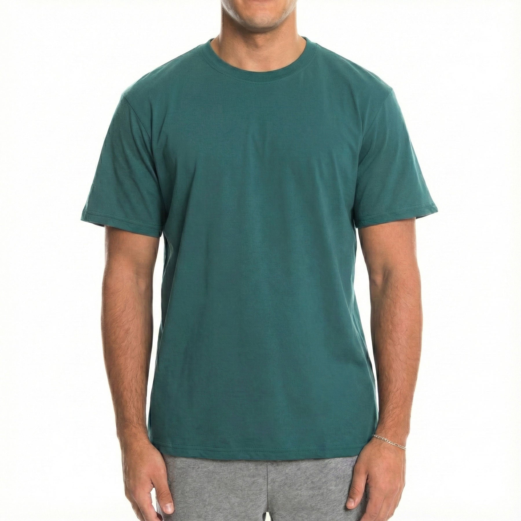 Fitted Crew Neck T-Shirt