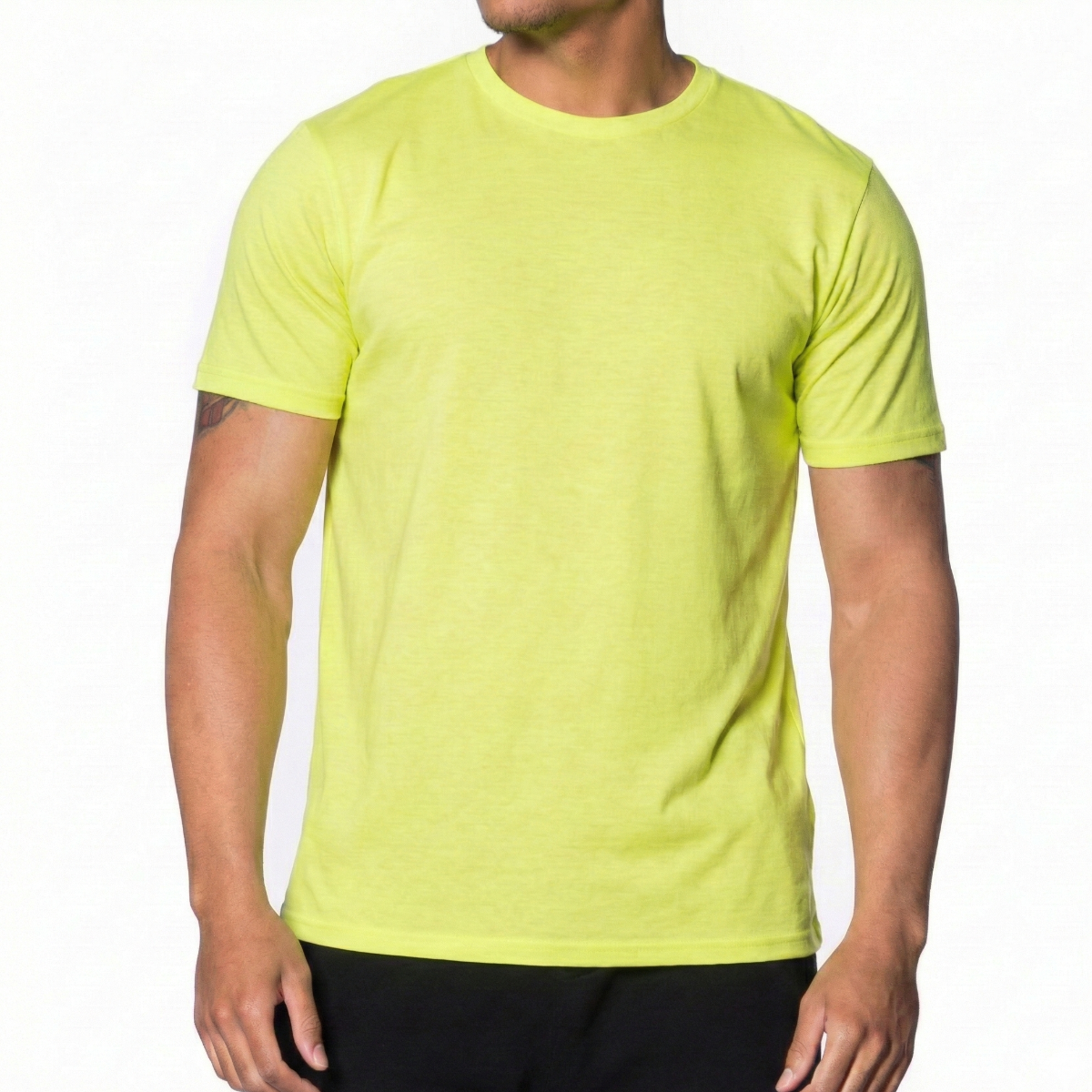 Fitted Crew Neck T-Shirt