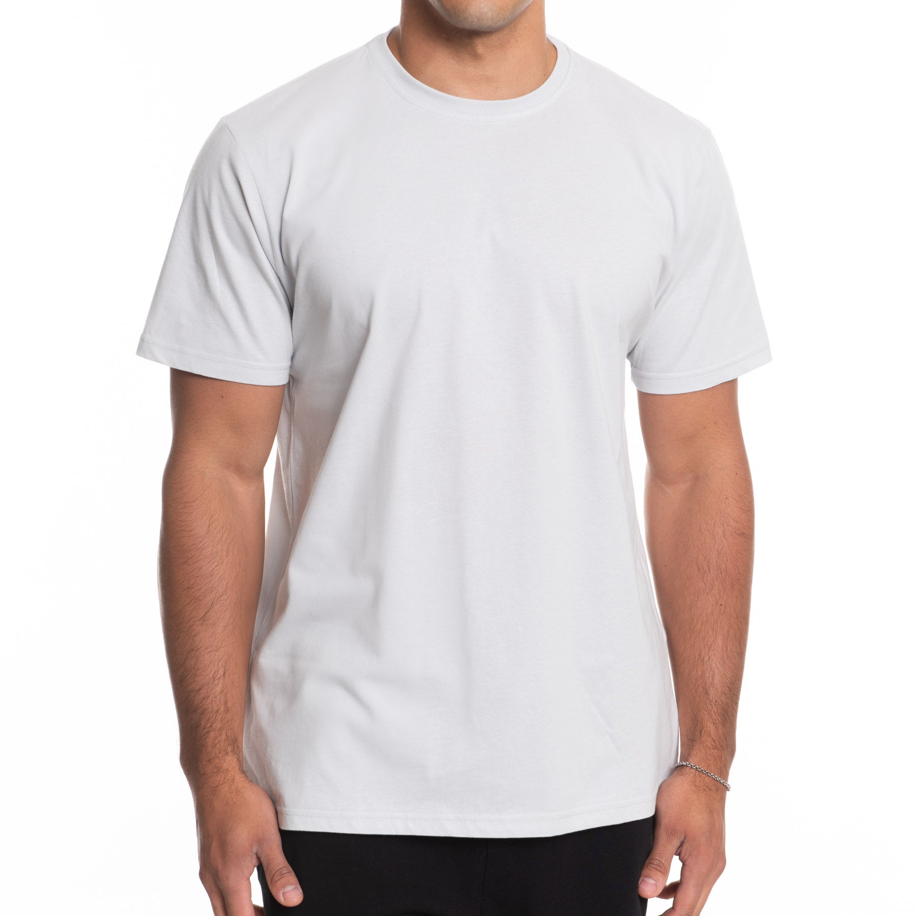 Fitted Crew Neck T-Shirt