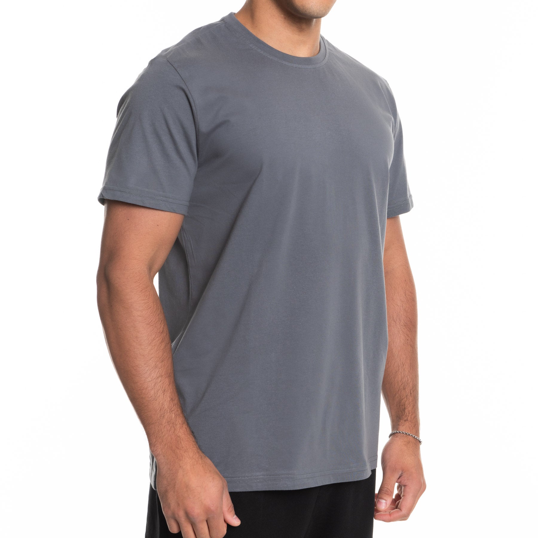 Fitted Crew Neck T-Shirt