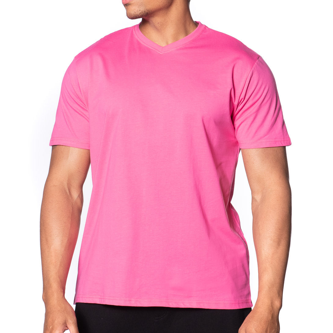 Fitted V-Neck T-Shirt