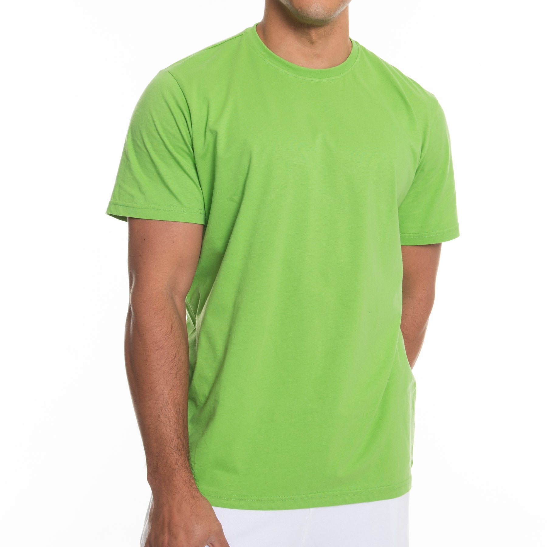 Fitted Crew Neck T-Shirt