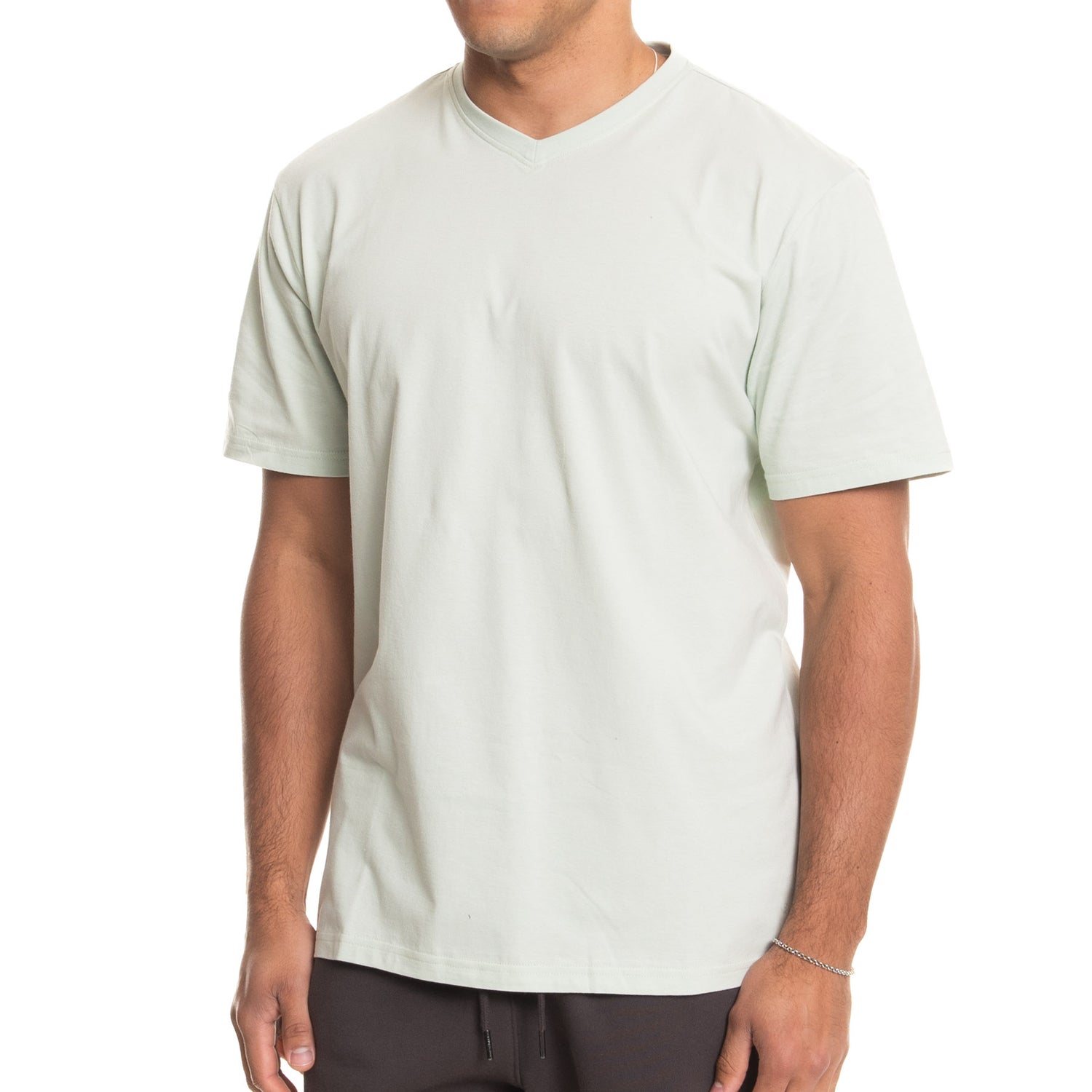 Fitted Vee Neck T-Shirt - SS25