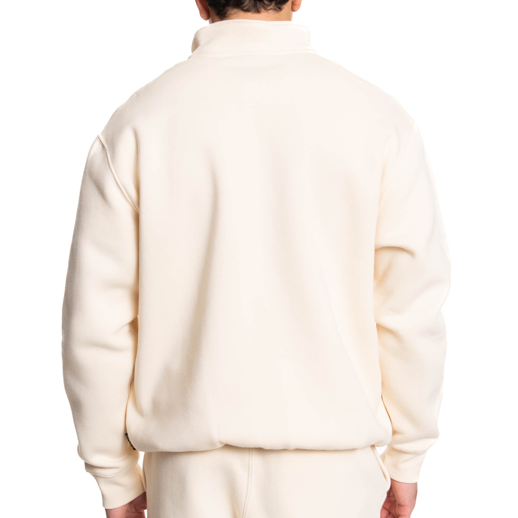1/4 Zip Mock Neck Fleece Pullover