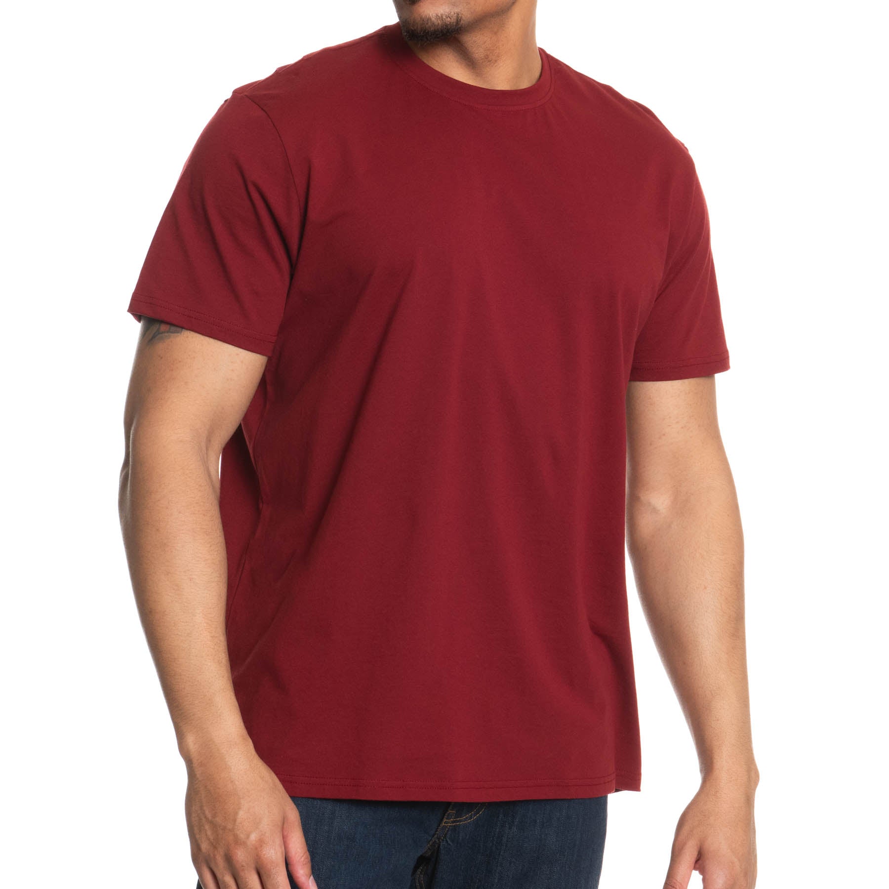 Fitted Crew Neck T-Shirt