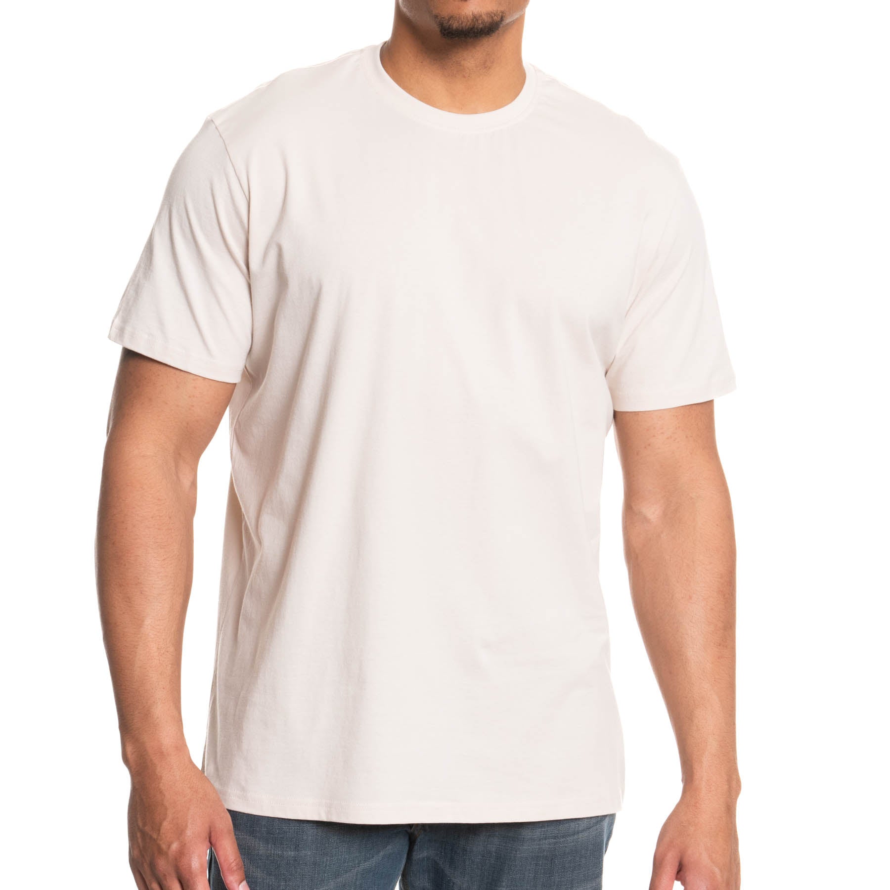 Fitted Crew Neck T-Shirt