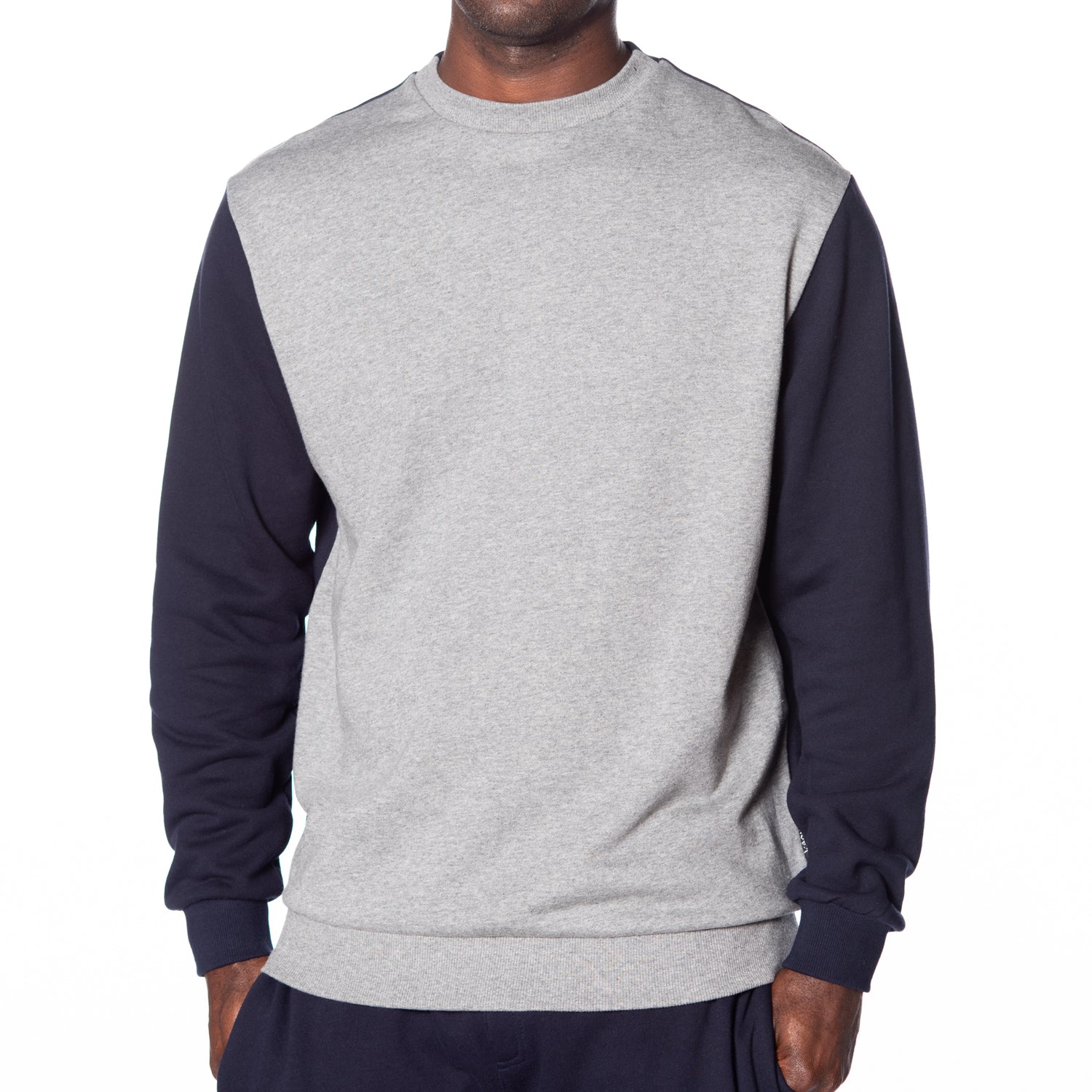 Color Block French Terry Pullover