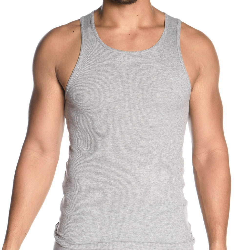 Men's Basic 2 Pack 100% Premium Combed Cotton Tank Tops