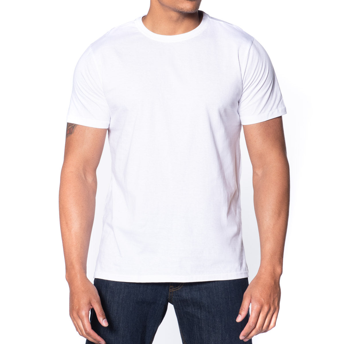 Fitted Crew Neck T-Shirt