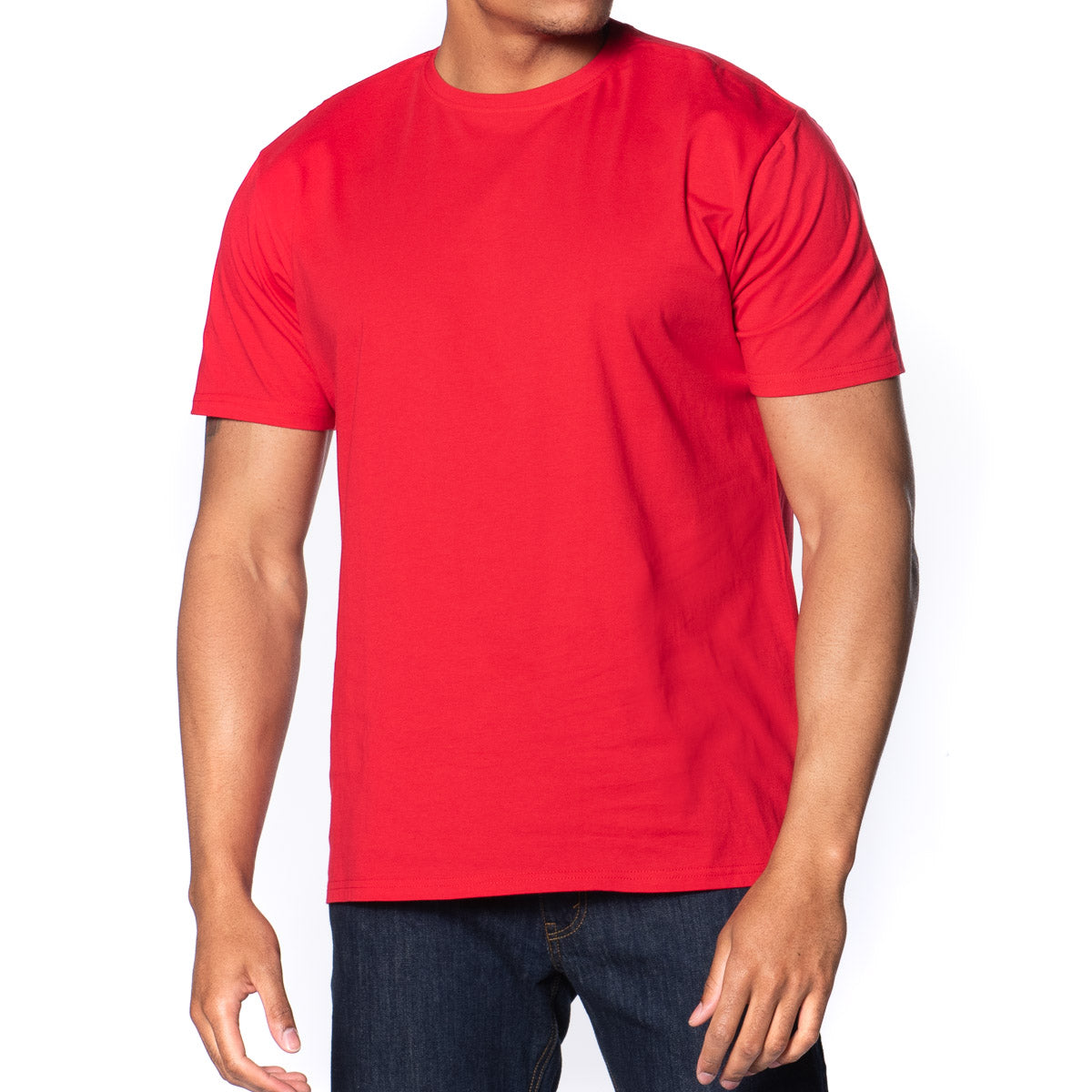 Fitted Crew Neck T-Shirt