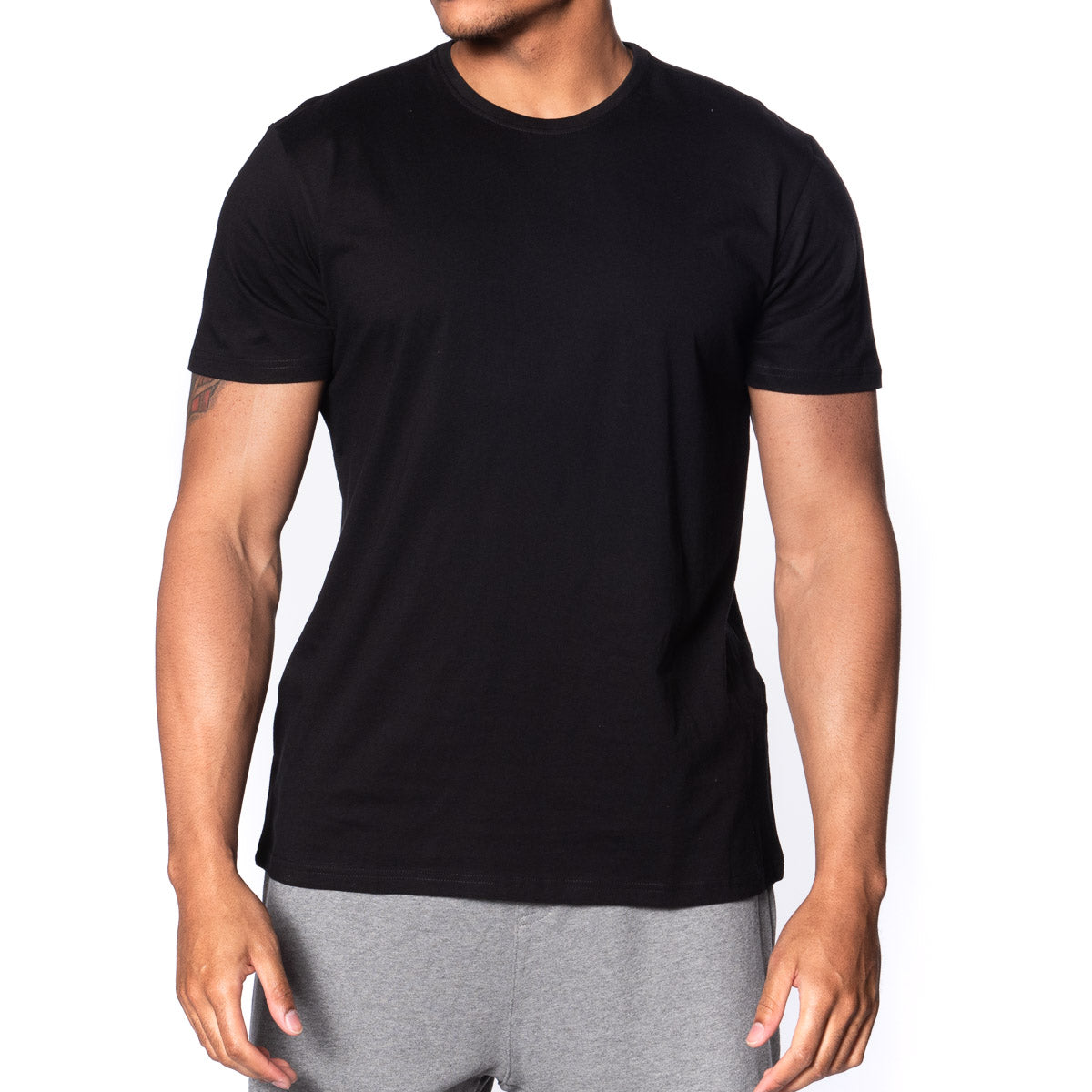 Fitted Crew Neck T-Shirt