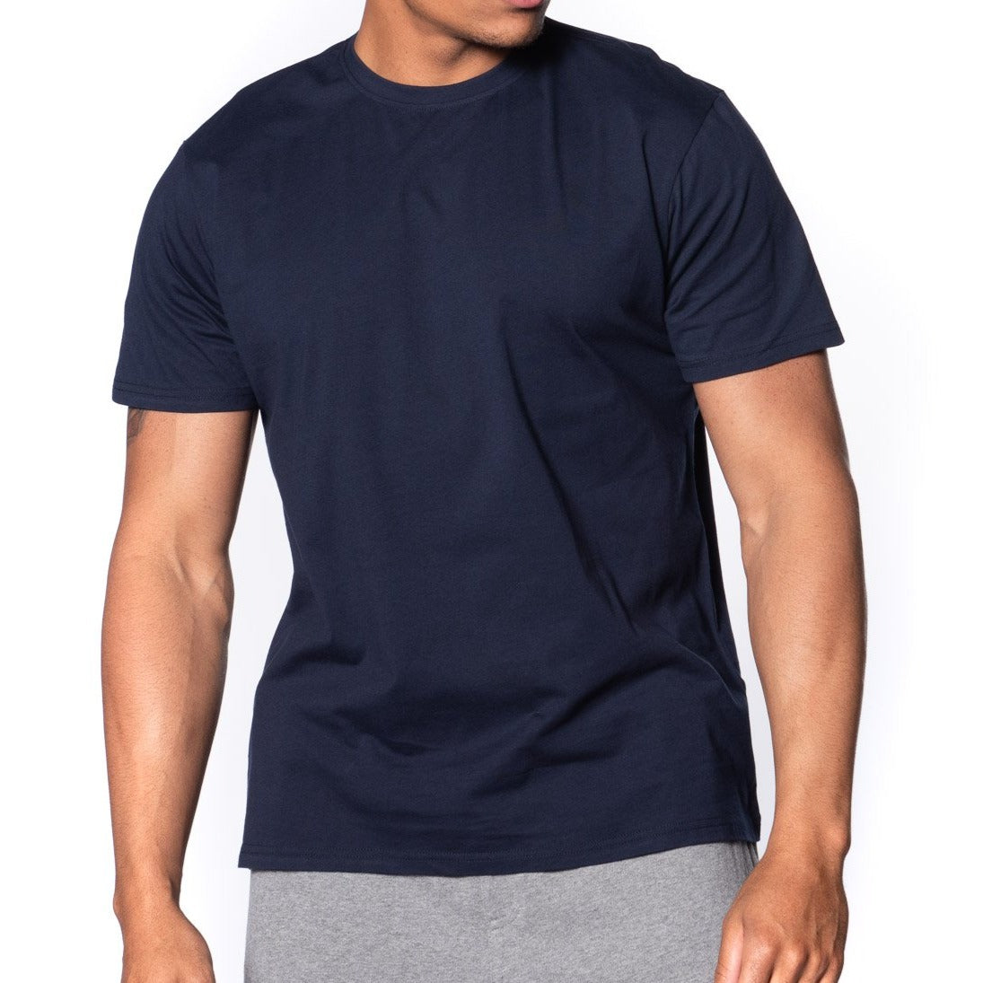 Fitted Crew Neck T-Shirt