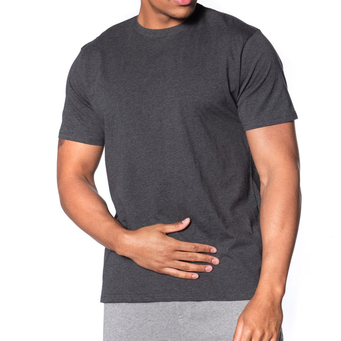 Fitted Crew Neck T-Shirt