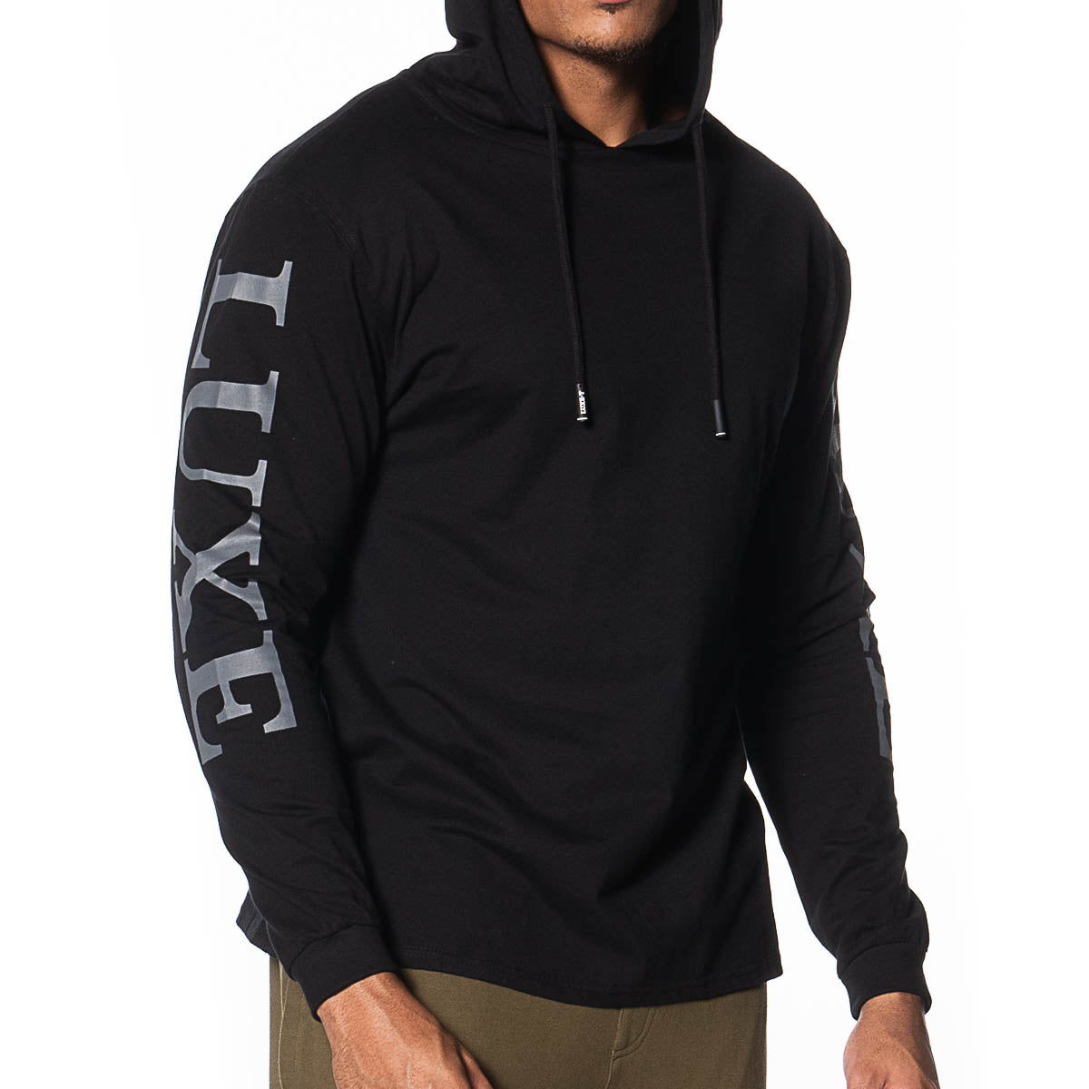 Classic LS Printed Hooded Tee