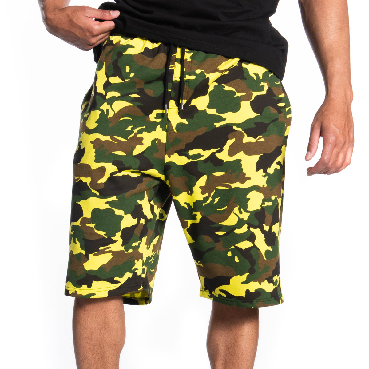 Camo French Terry Shorts