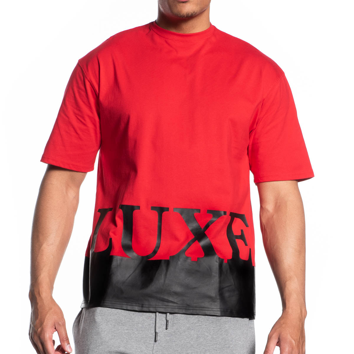 LUXE Hem Print T-Shirt