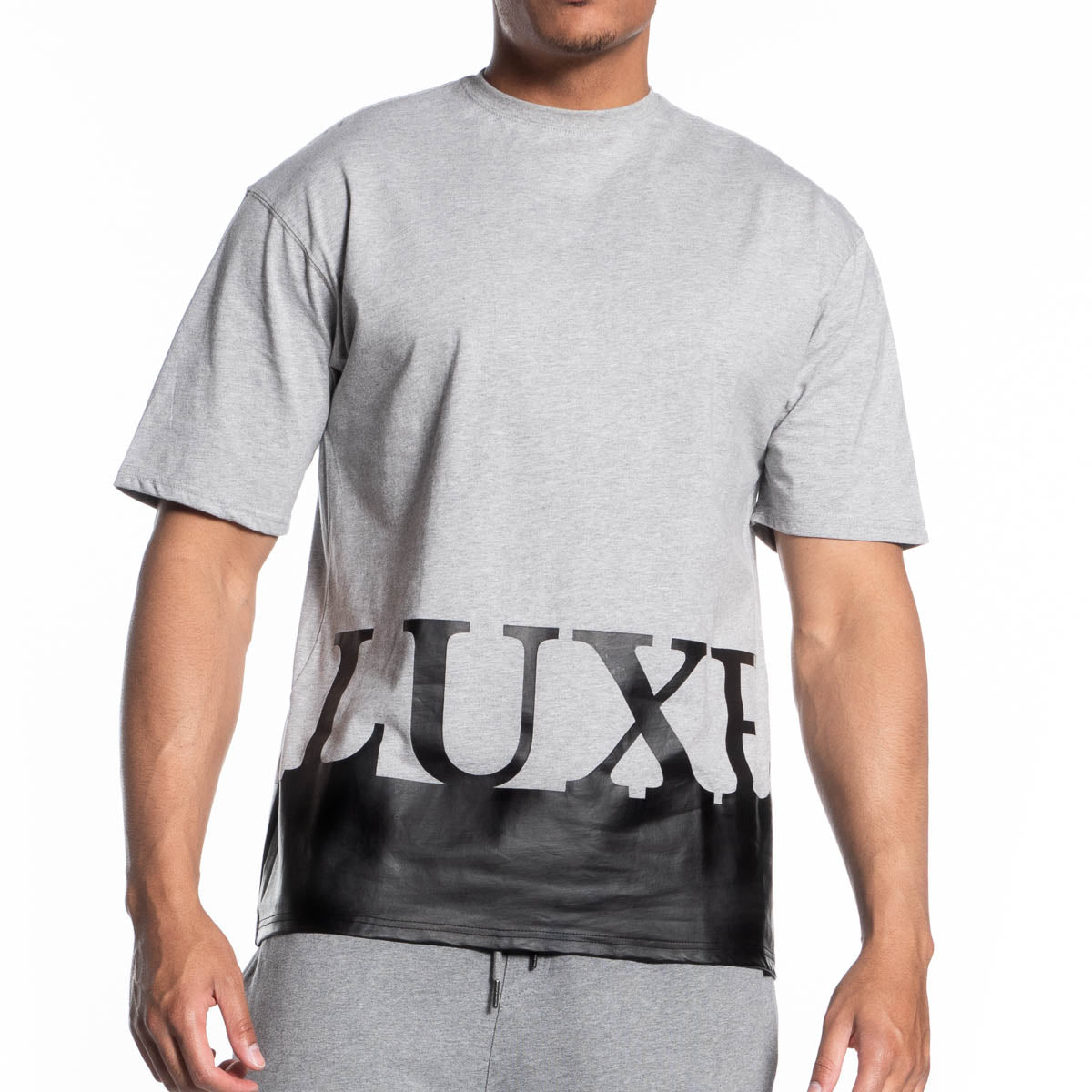 LUXE Hem Print T-Shirt