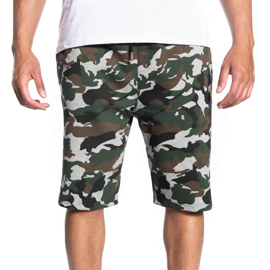 Camo French Terry Shorts