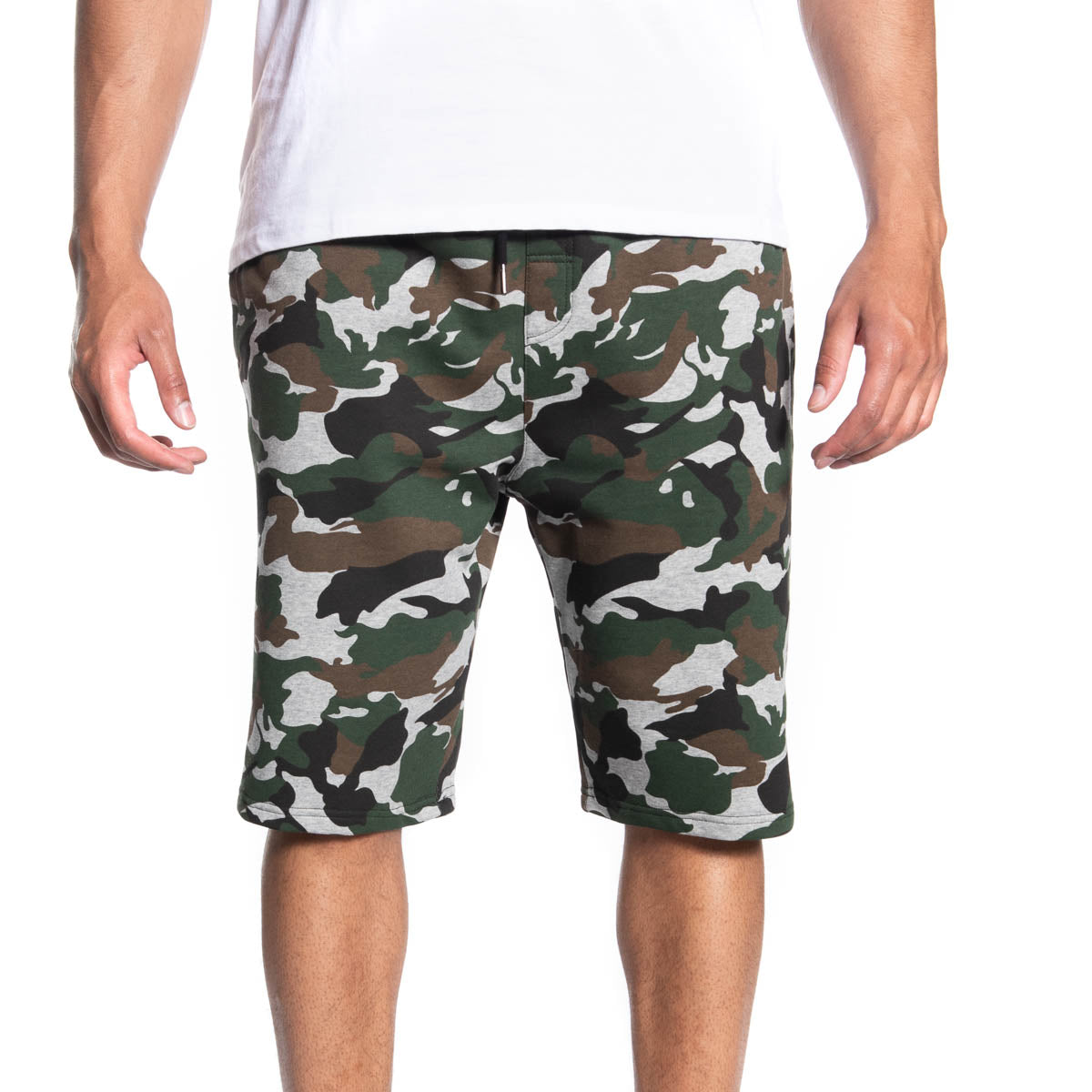 Camo French Terry Shorts