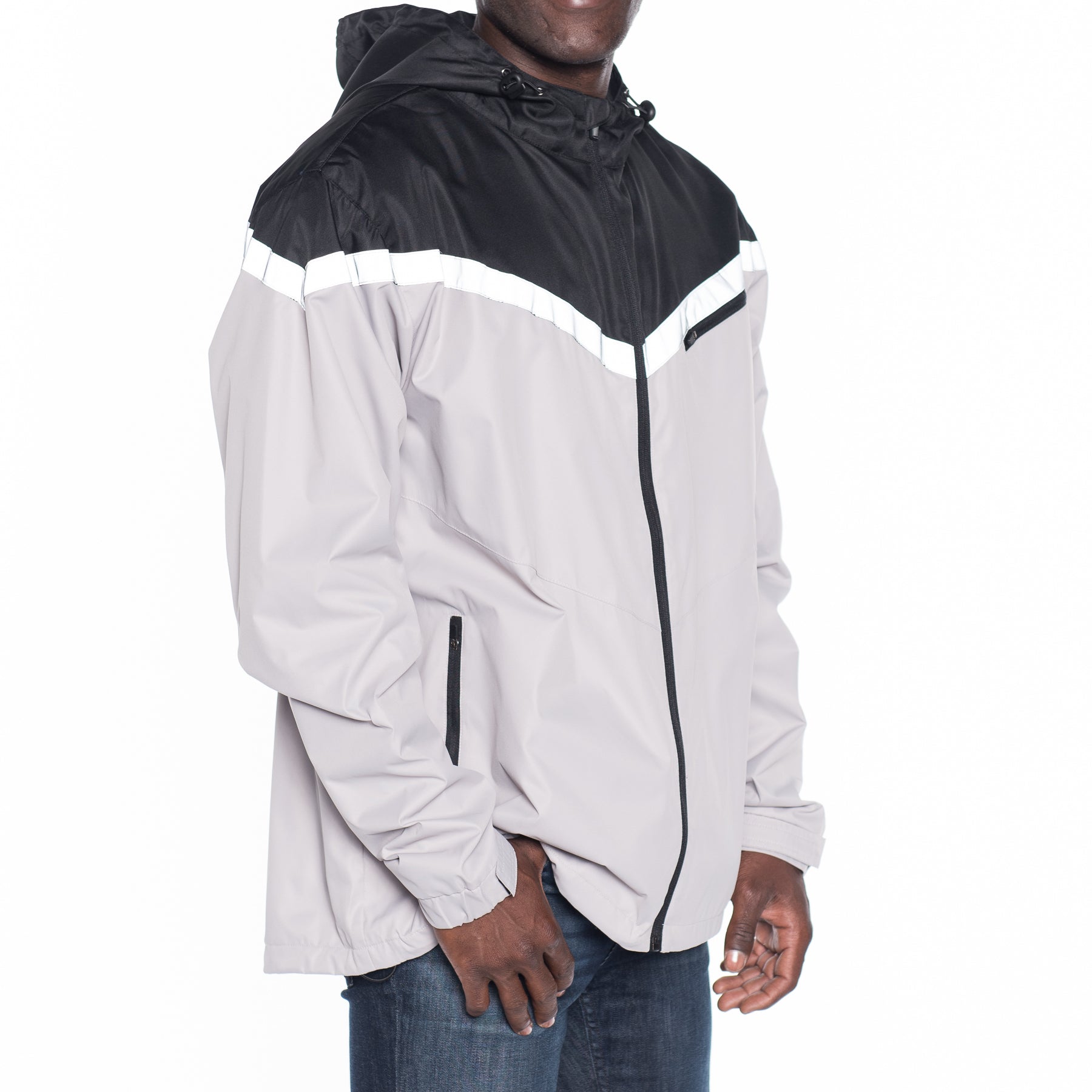 Nylon Hooded Jacket