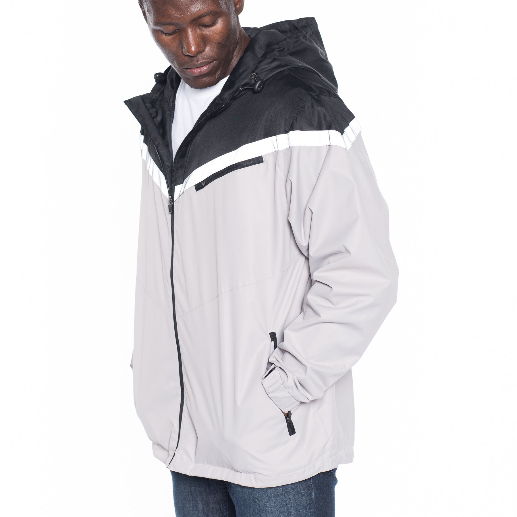 Nylon Hooded Jacket