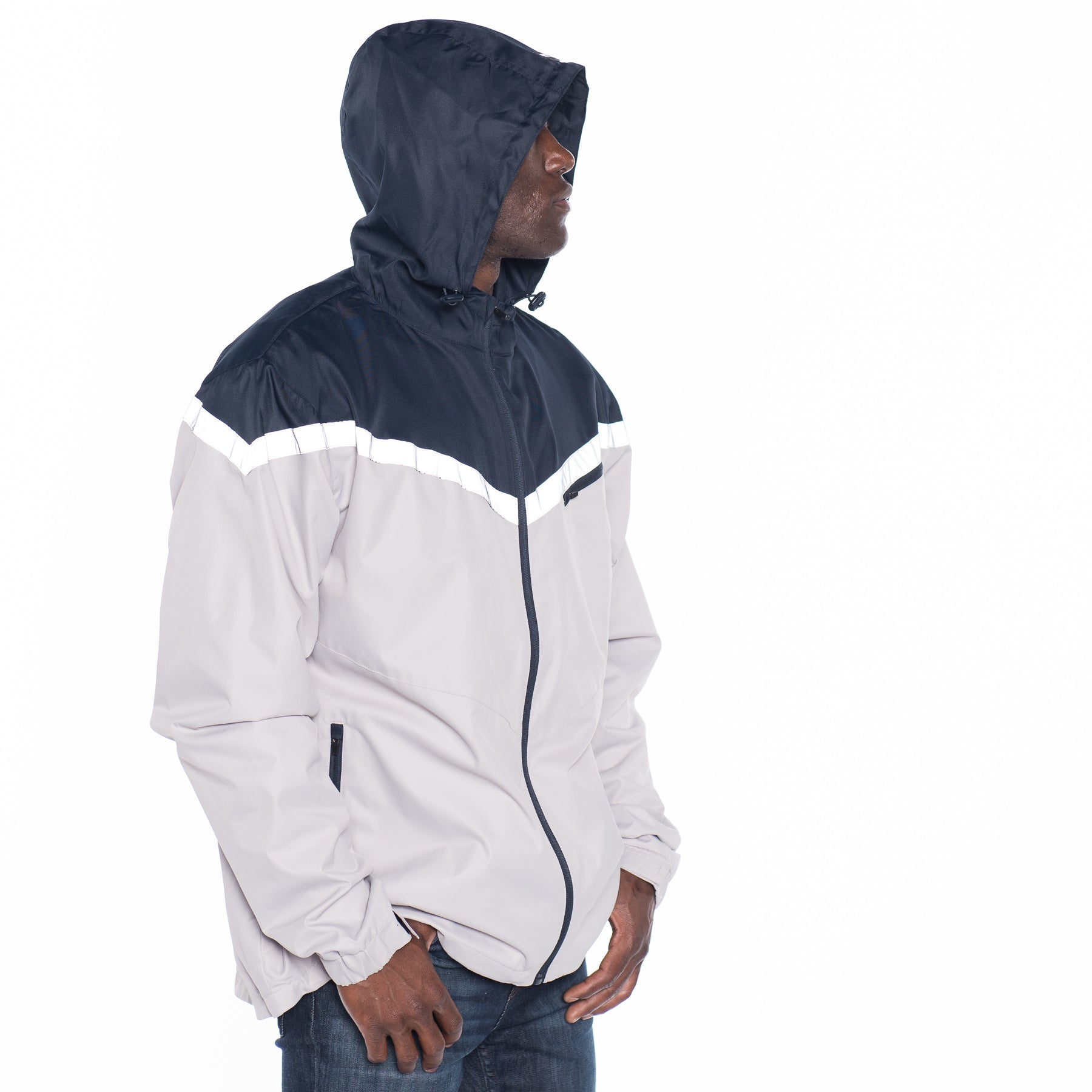 Nylon Hooded Jacket