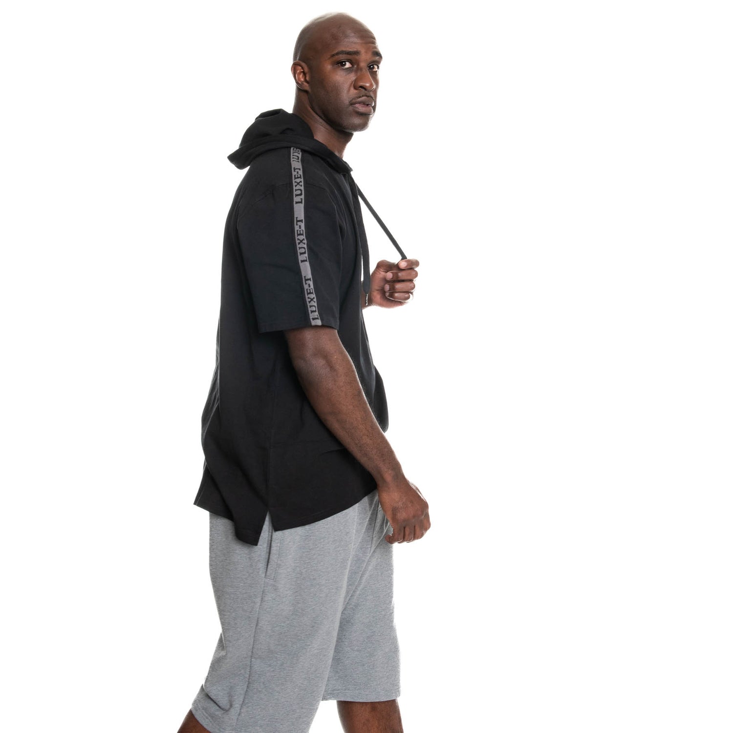 Logo Taped Classic SS Hooded Tee