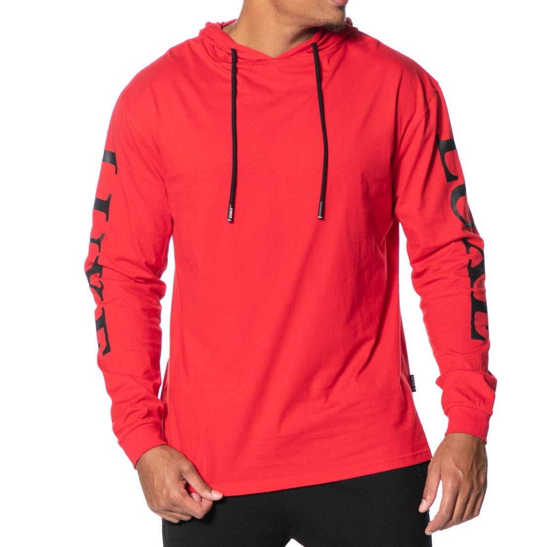 Classic LS Printed Hooded Tee