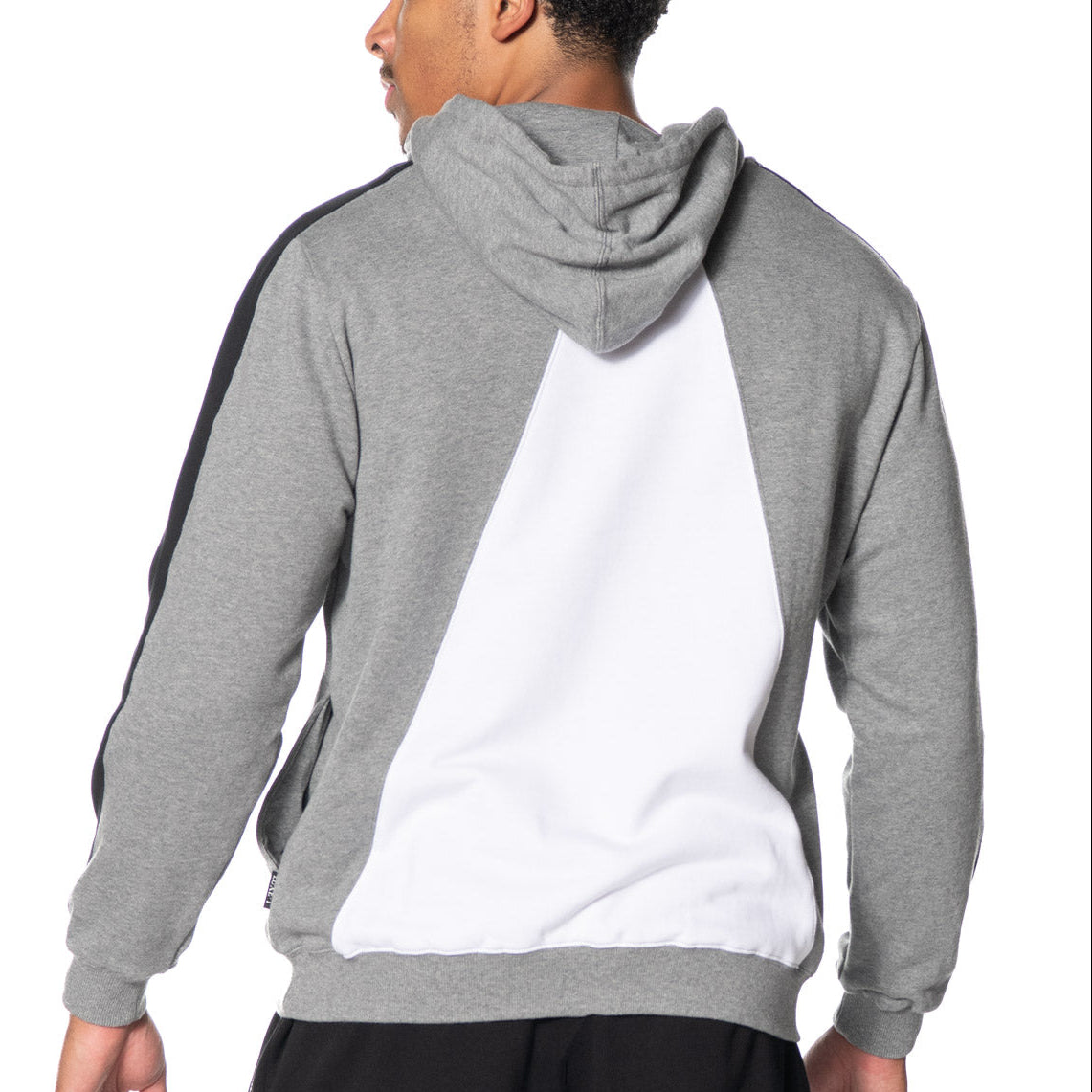 Triangle Color Block Hoodie